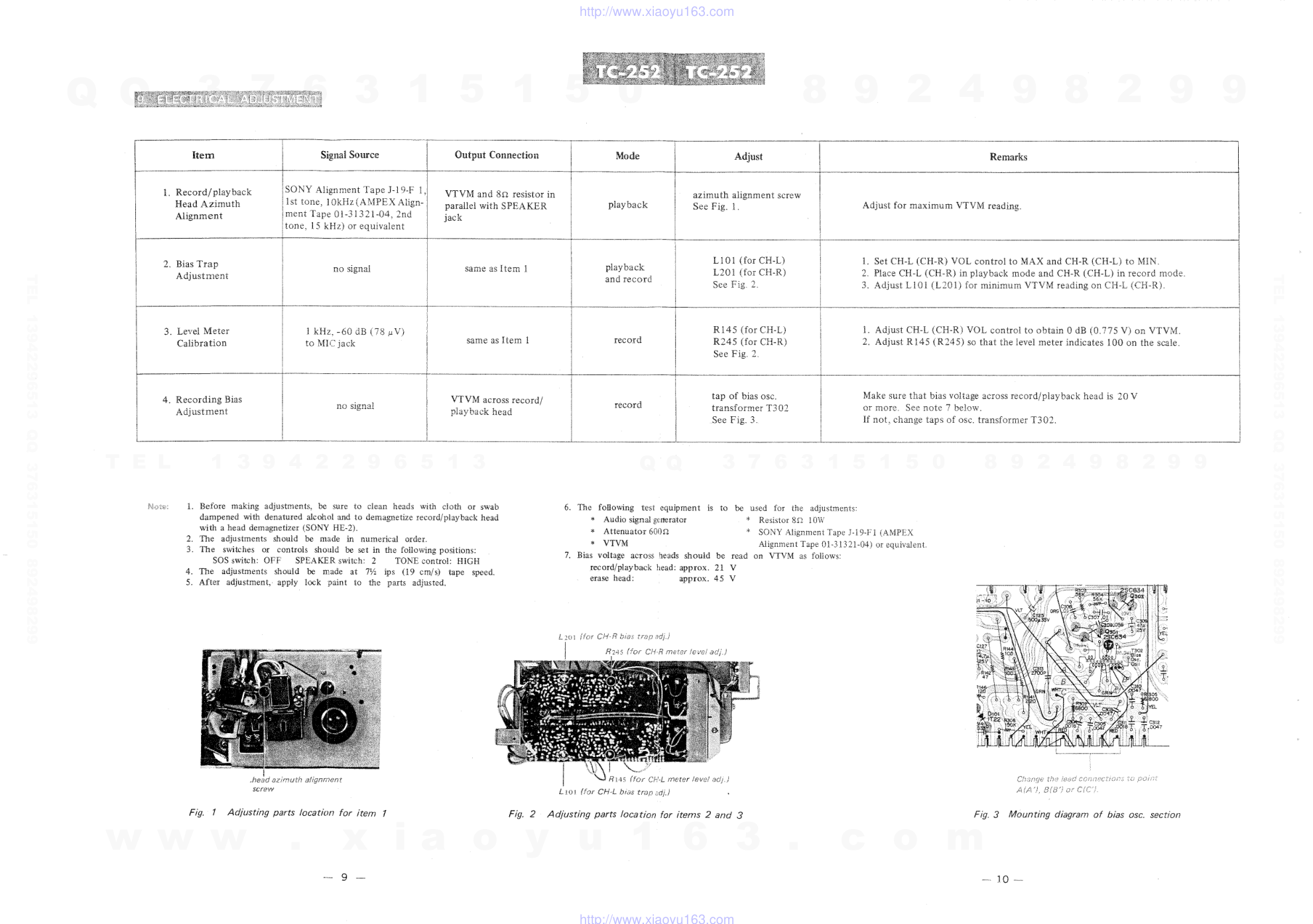 索尼SONY TC-252电路图-7 索尼SONY TC-252电路图-7