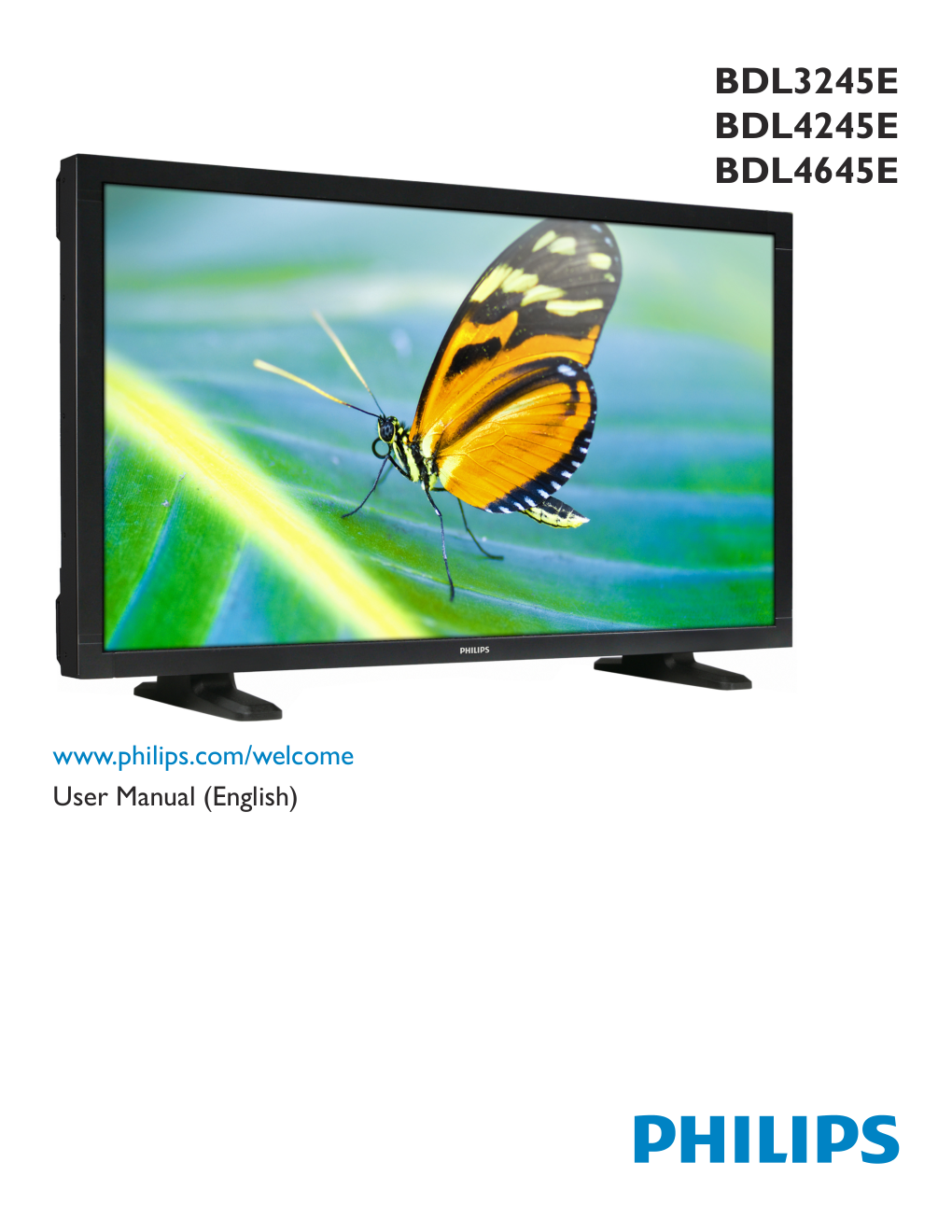 飞利浦BDL4245E液晶显示器说明书-0 飞利浦BDL4245E液晶显示器说明书-0