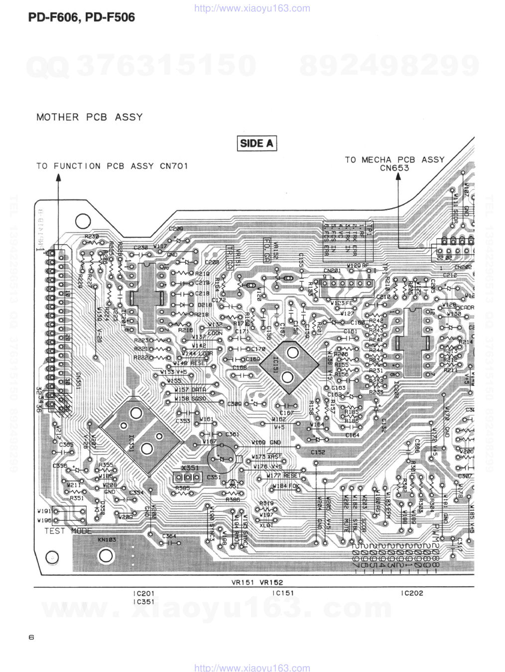 先锋PIONEER PD-F506音响电路图-5 先锋PIONEER PD-F506音响电路图-5