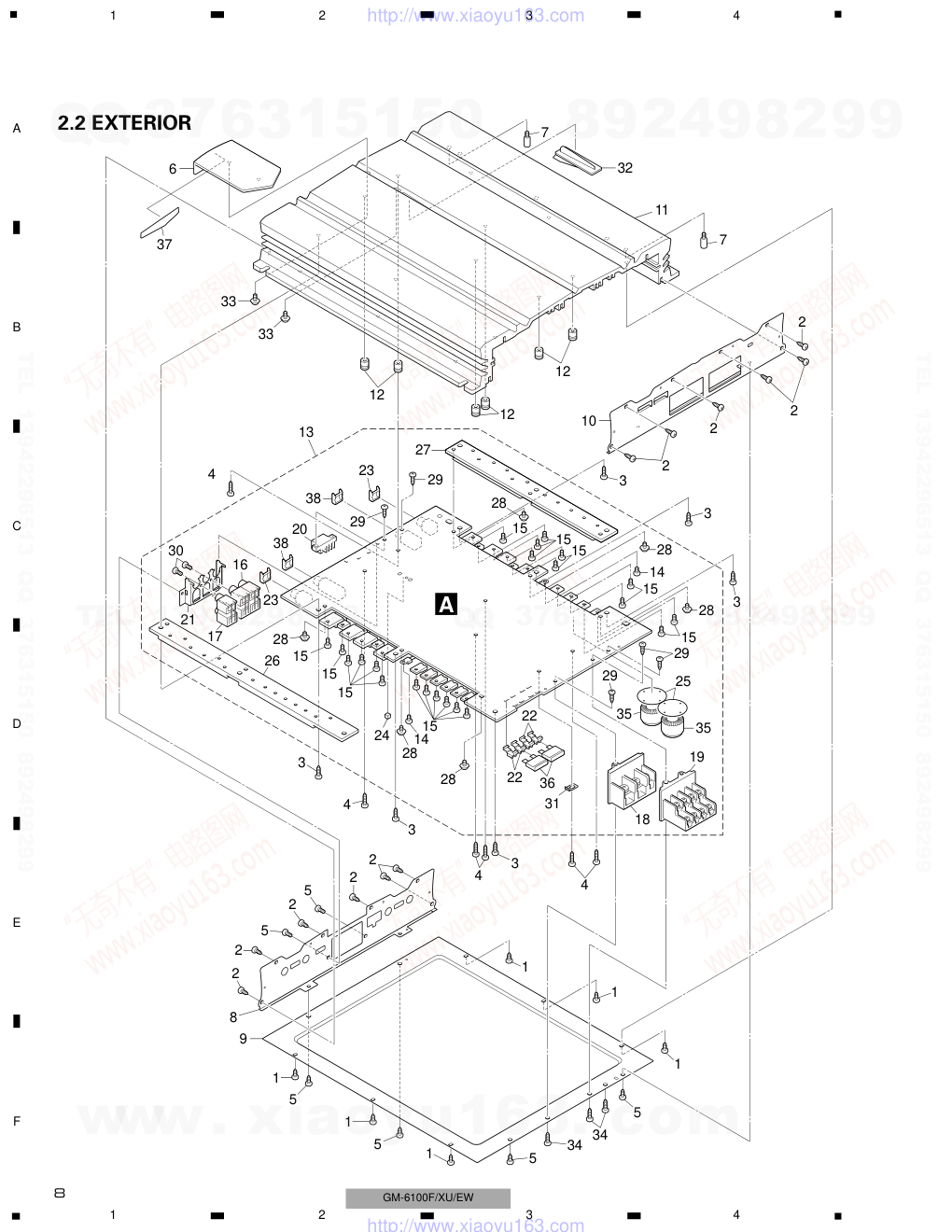 先锋PIONEER GM-6150F音响电路图-7 先锋PIONEER GM-6150F音响电路图-7
