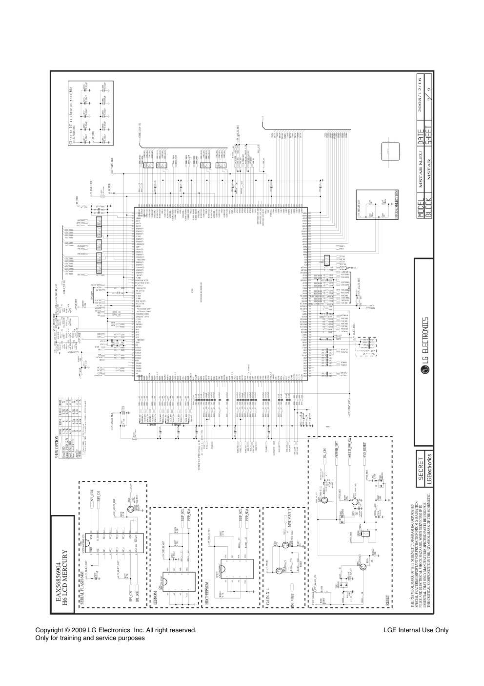 LG 32LH20R 32LH20R-CA液晶基板 LP91A电路原理图-6 LG 32LH20R 32LH20R-CA液晶基板 LP91A电路原理图-6
