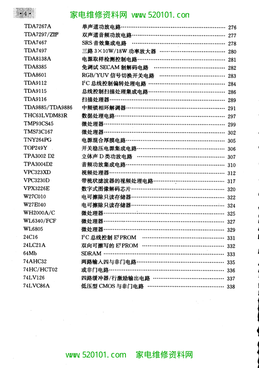 《国产彩电集成电路实用维修手册》-9 《国产彩电集成电路实用维修手册》-9
