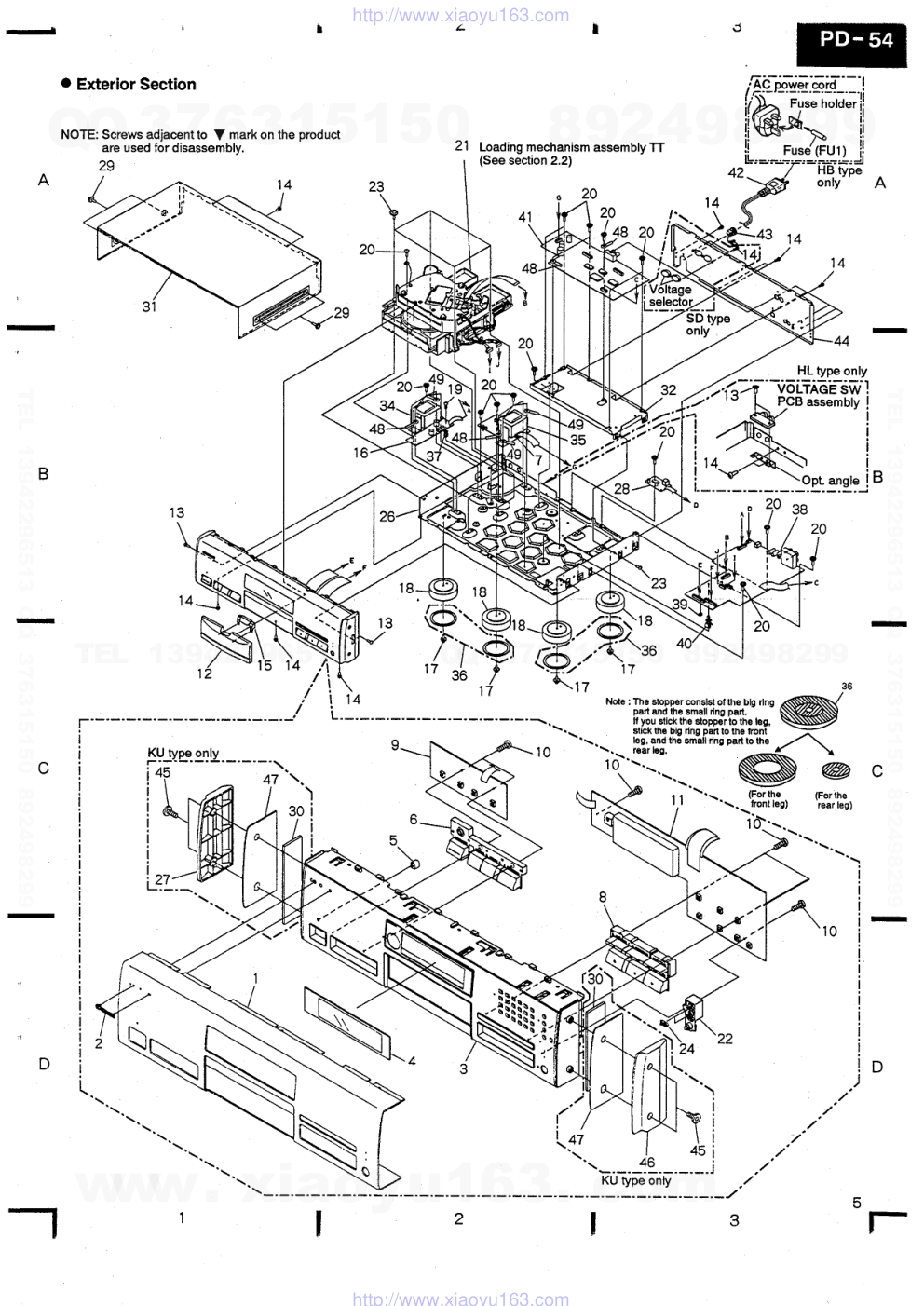 先锋PIONEER PD-S802-G音响电路图-4