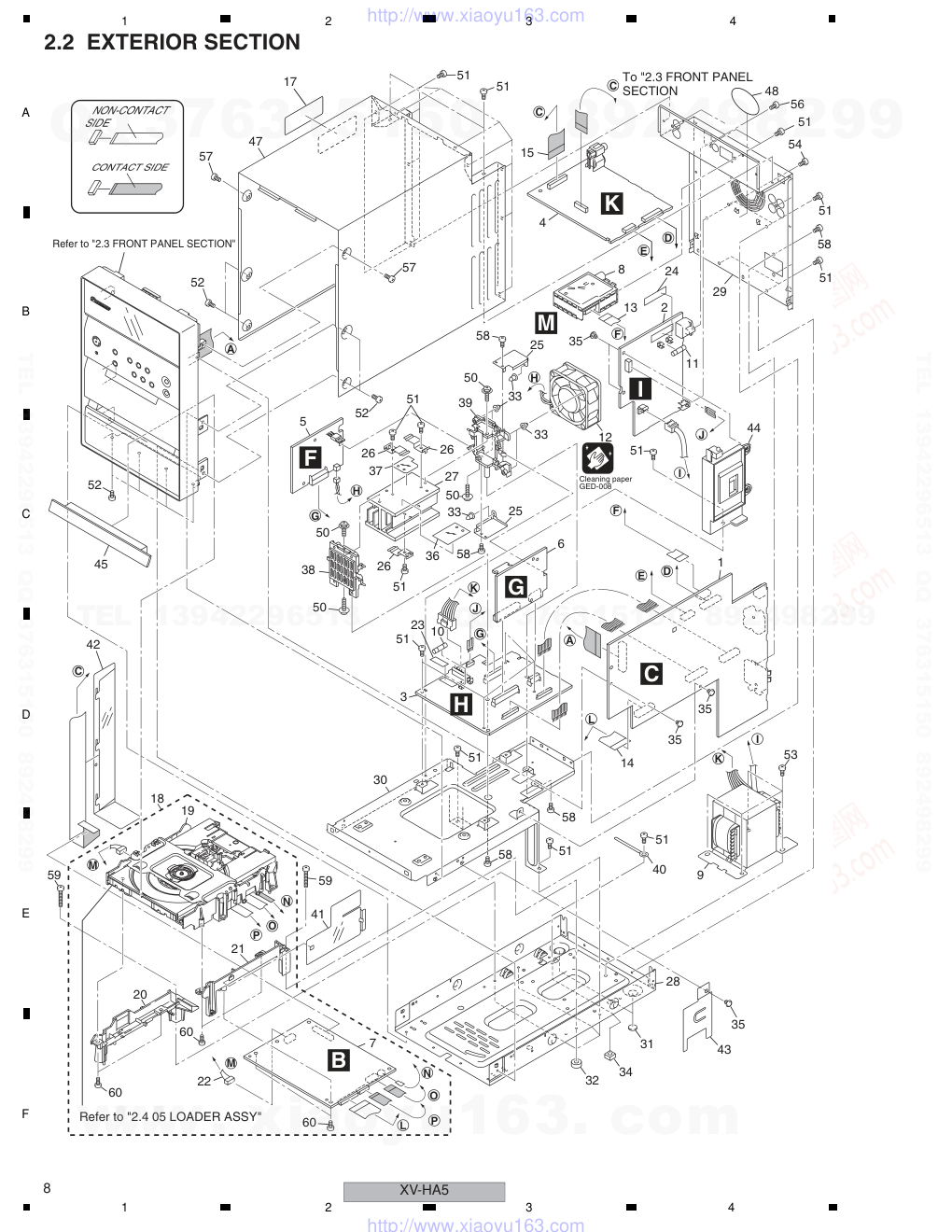 先锋PIONEER XV-HA5电路图-7