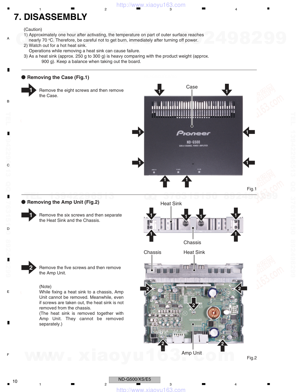 先锋PIONEER ND-G500音响电路图-9