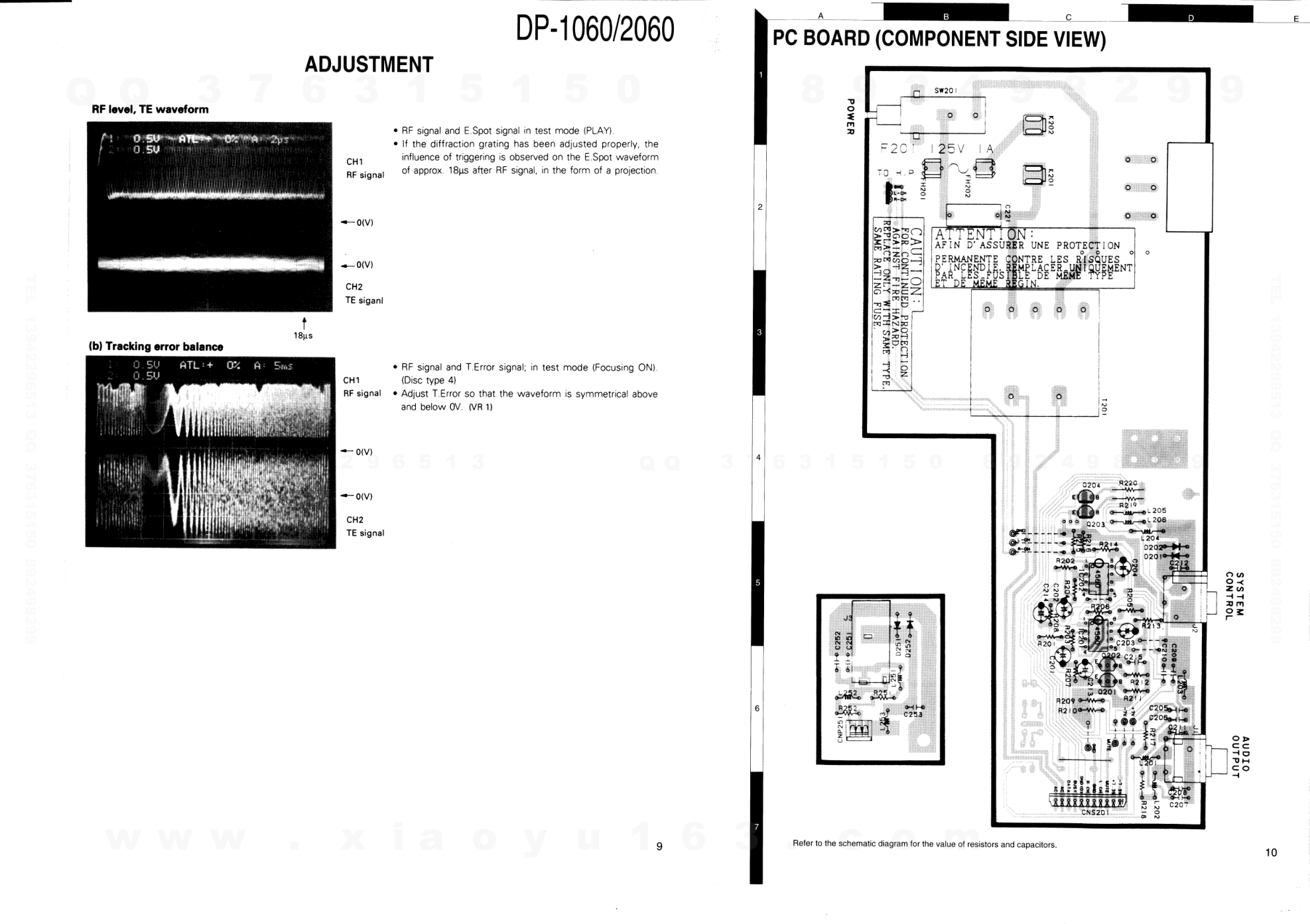 建伍KENWOOD DP-2060 CD播放机维修手册-8 建伍KENWOOD DP-2060 CD播放机维修手册-8