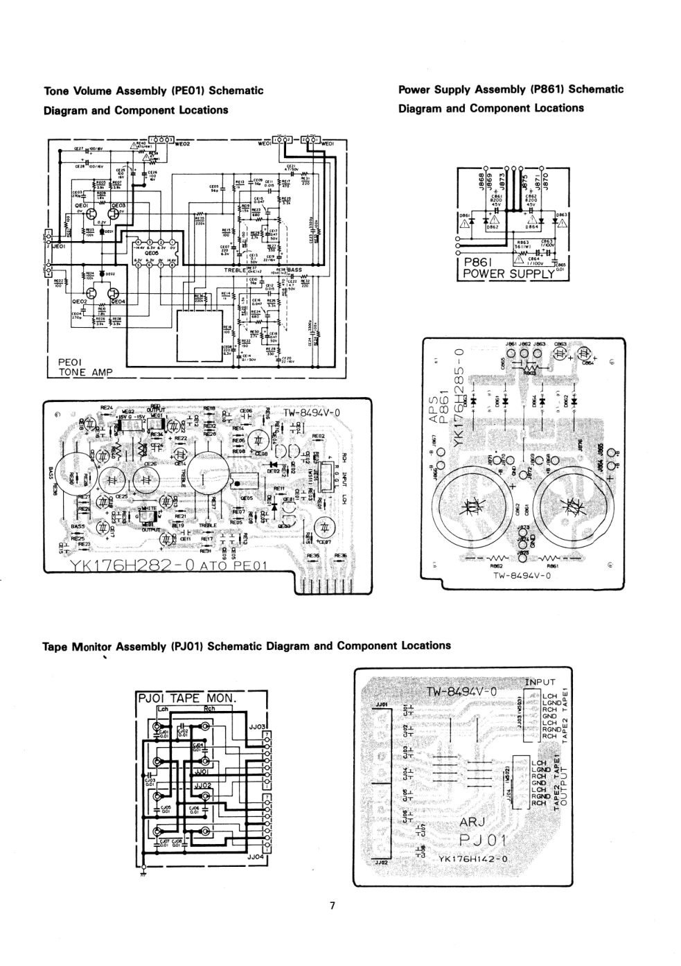 马兰士MARANTZ PM45音响电路图-9 马兰士MARANTZ PM45音响电路图-9