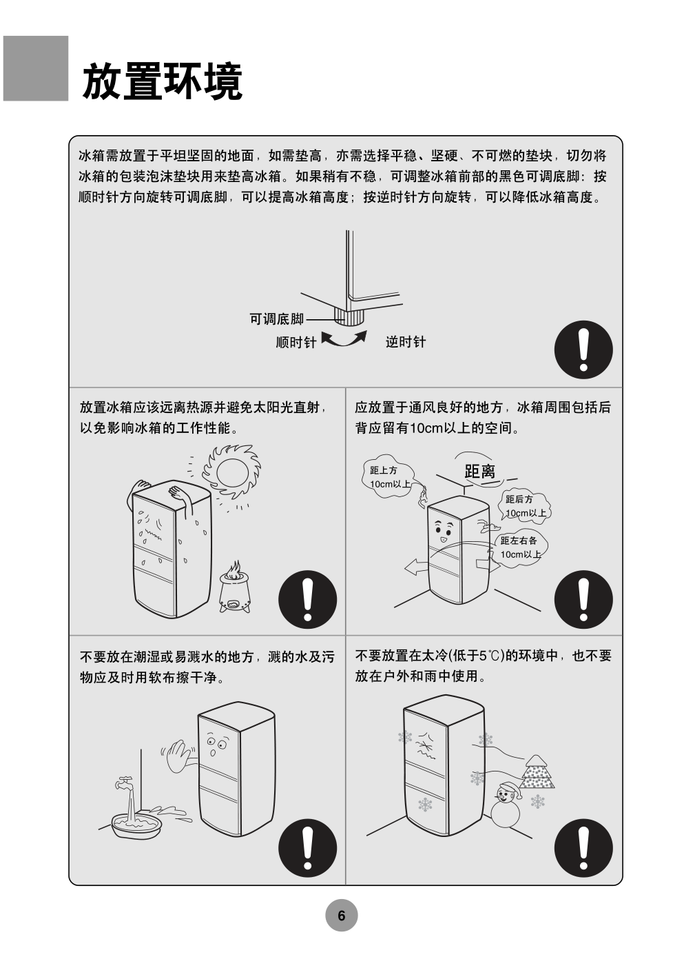 海尔冰箱BCD-228WBCS使用说明书-6 海尔冰箱BCD-228WBCS使用说明书-6