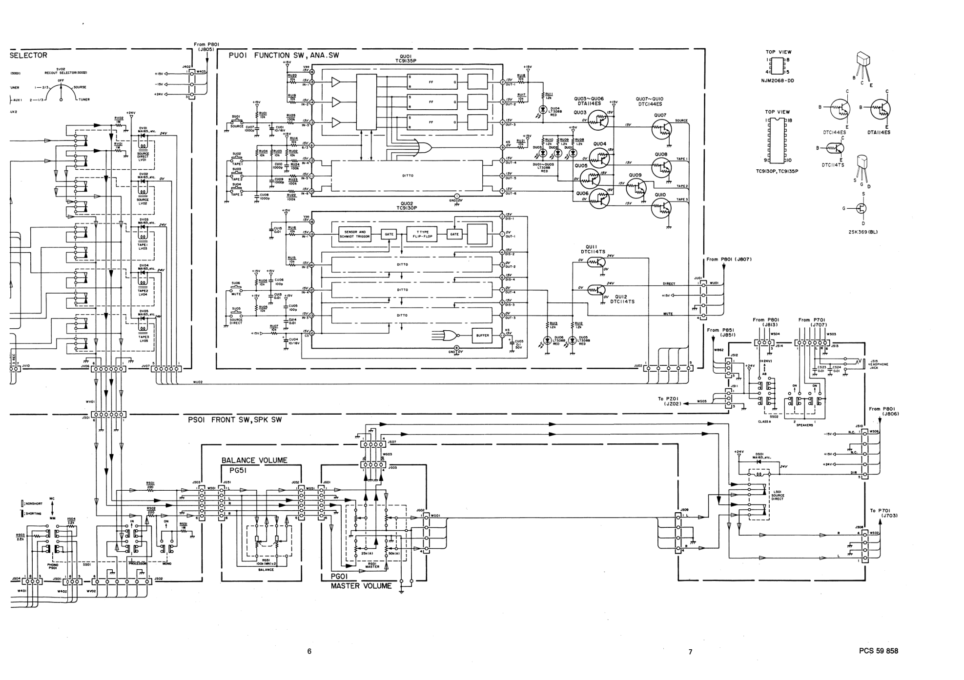 马兰士MARANTZ PM80SE音响电路图-5