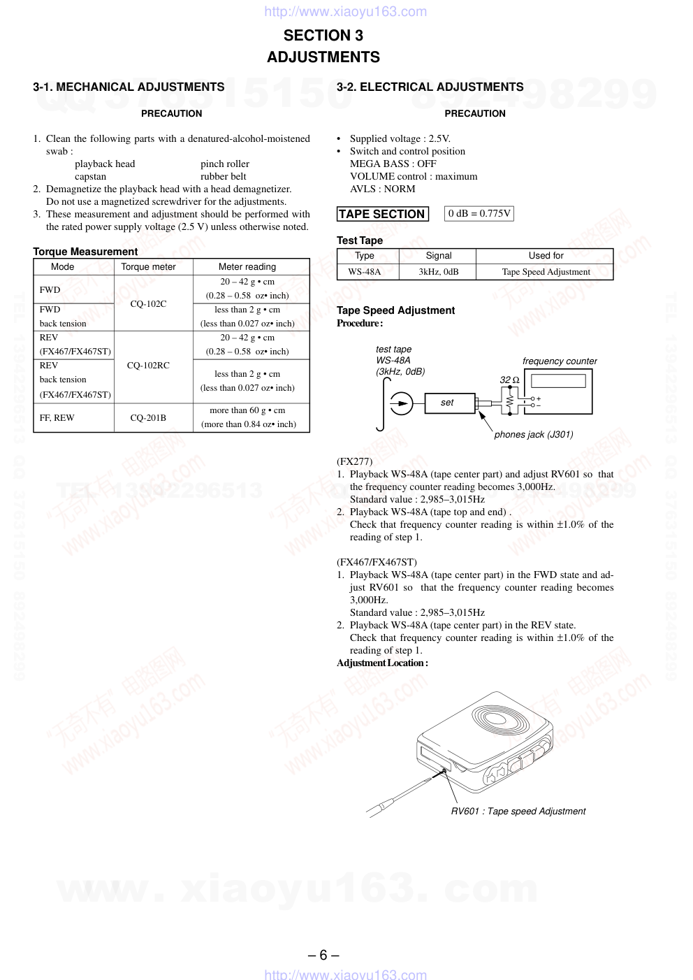 索尼SONY WM-FX277电路图-5 索尼SONY WM-FX277电路图-5