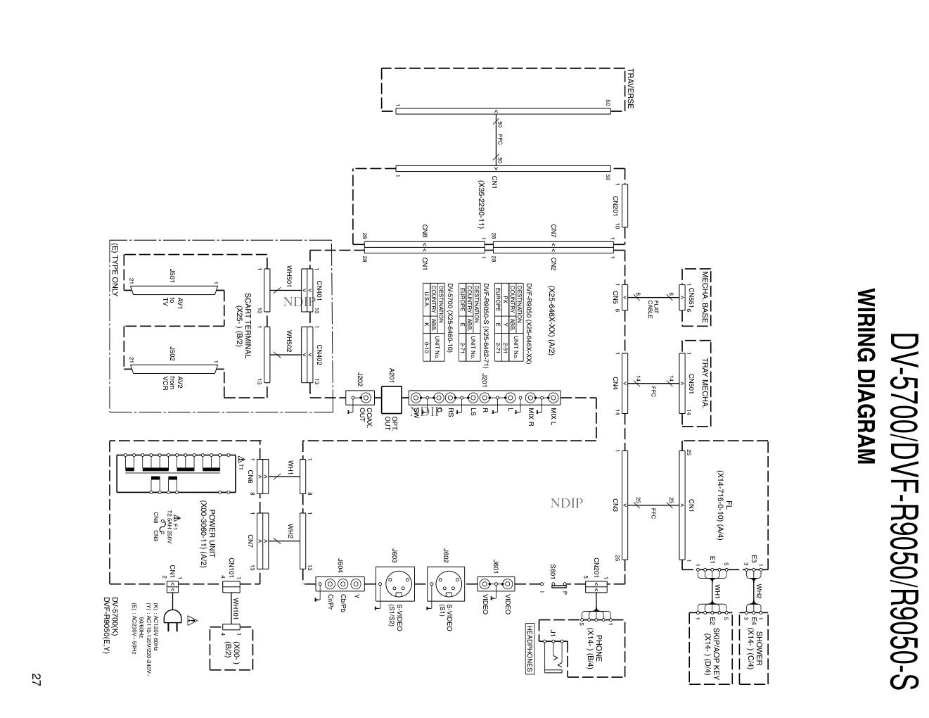 建伍KENWOOD DVF-R9050音响电路原理图-1 建伍KENWOOD DVF-R9050音响电路原理图-1