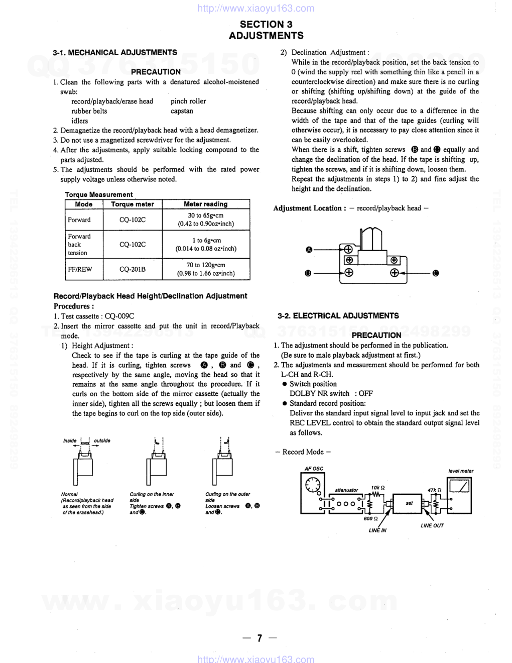 索尼SONY TC-KA1ESA电路图-4 索尼SONY TC-KA1ESA电路图-4