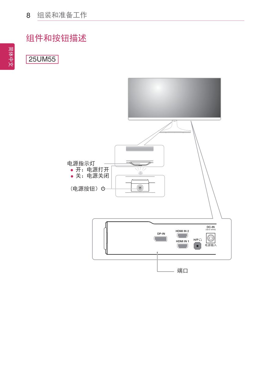 LG 25UB55液晶显示器说明书-7 LG 25UB55液晶显示器说明书-7