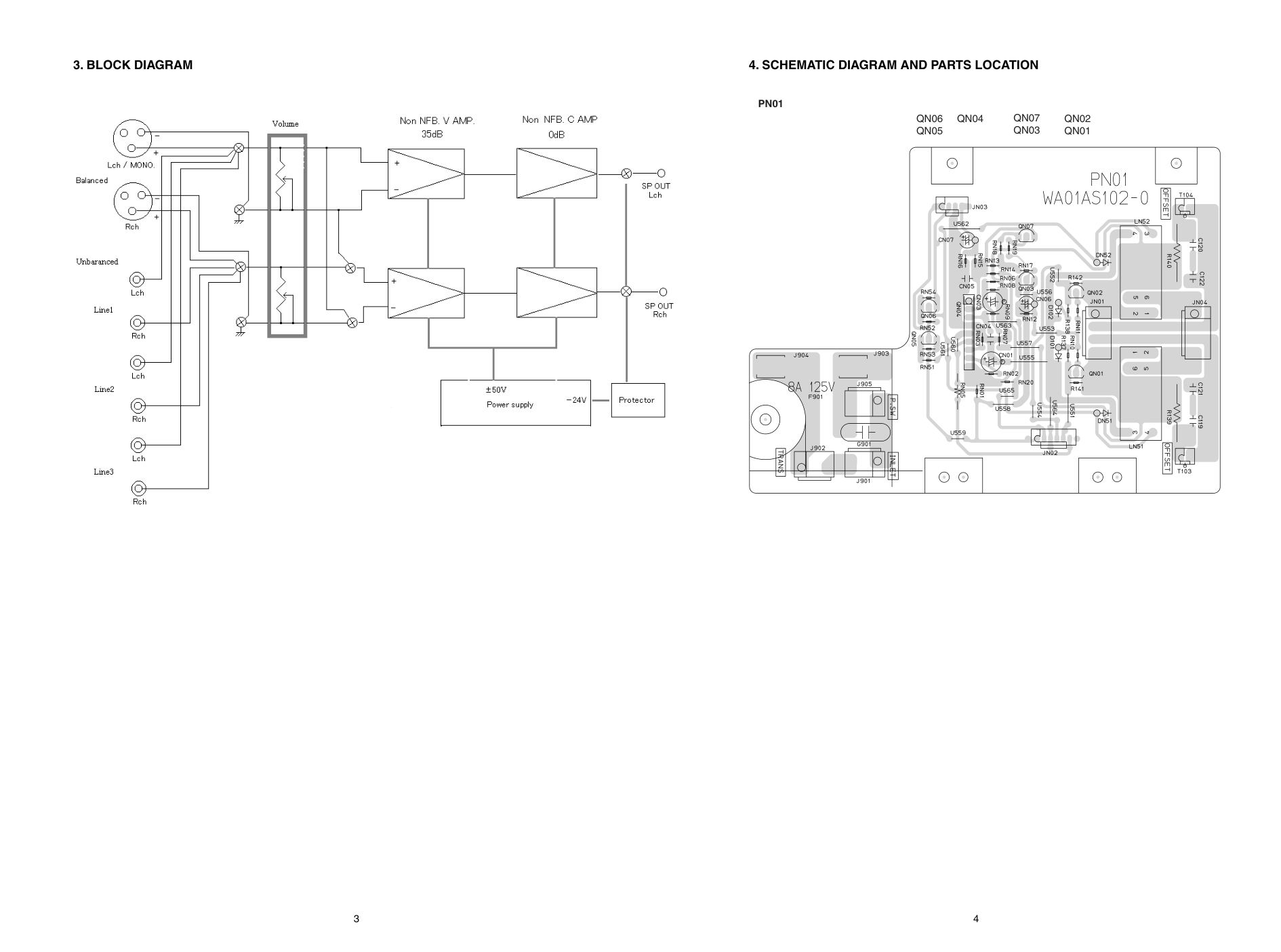 马兰士MARANTZ PA01F1S音响电路图-4