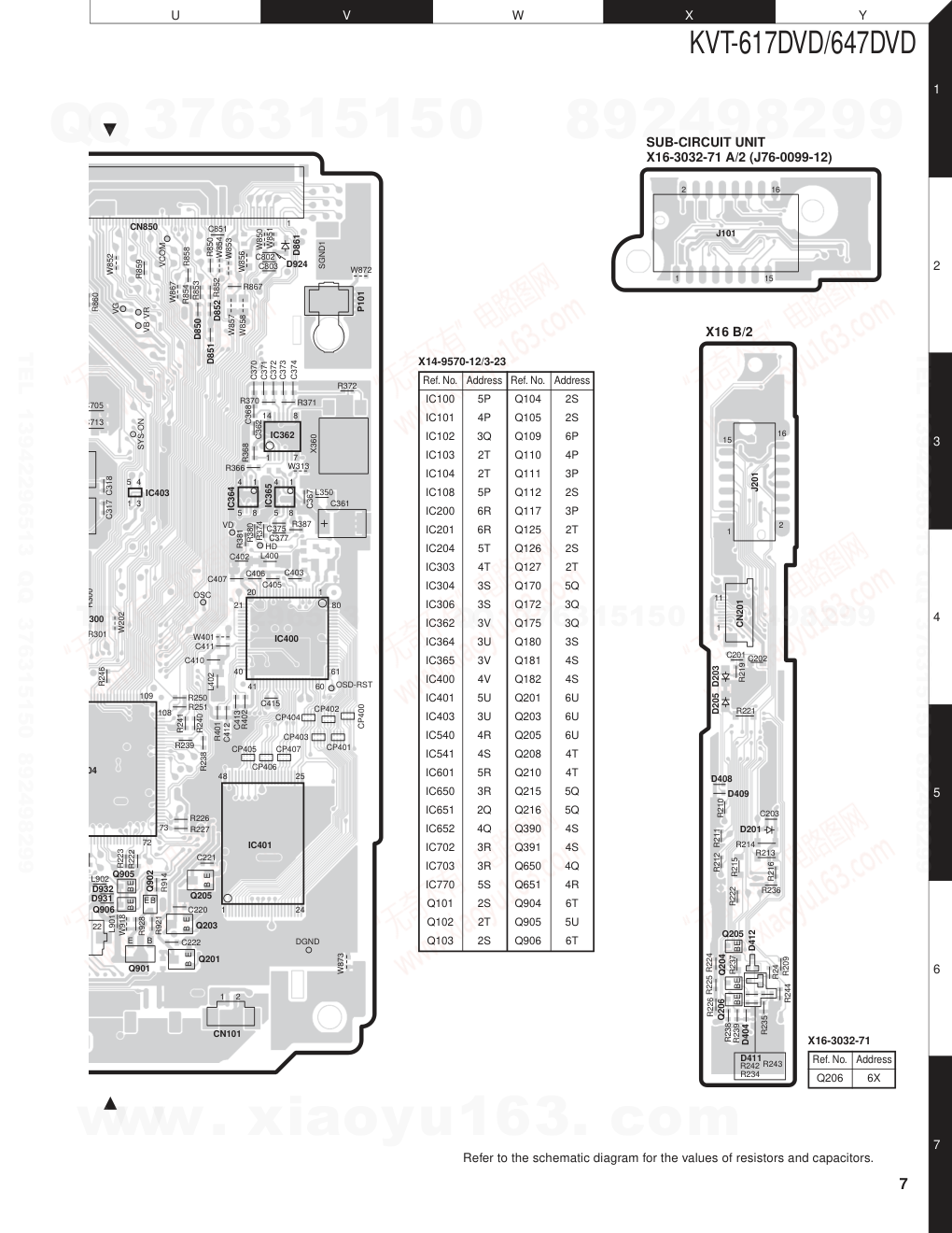 建伍KENWOOD KVT-617DVD播放器电路原理图-6 建伍KENWOOD KVT-617DVD播放器电路原理图-6