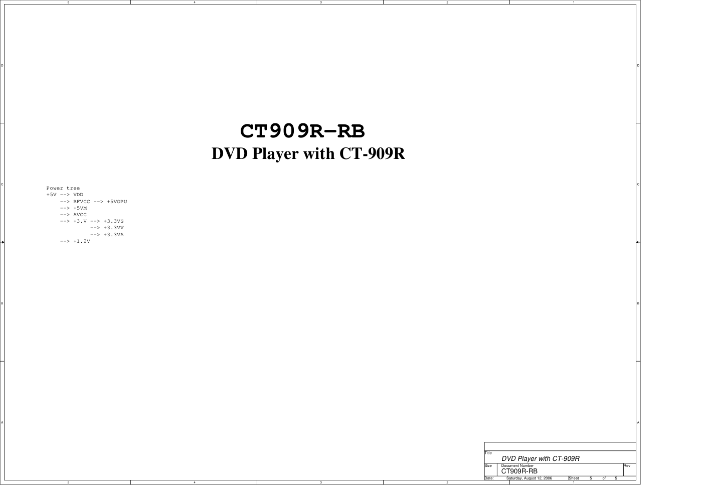 采用CT-909R芯片的DVD机电路原理图-4