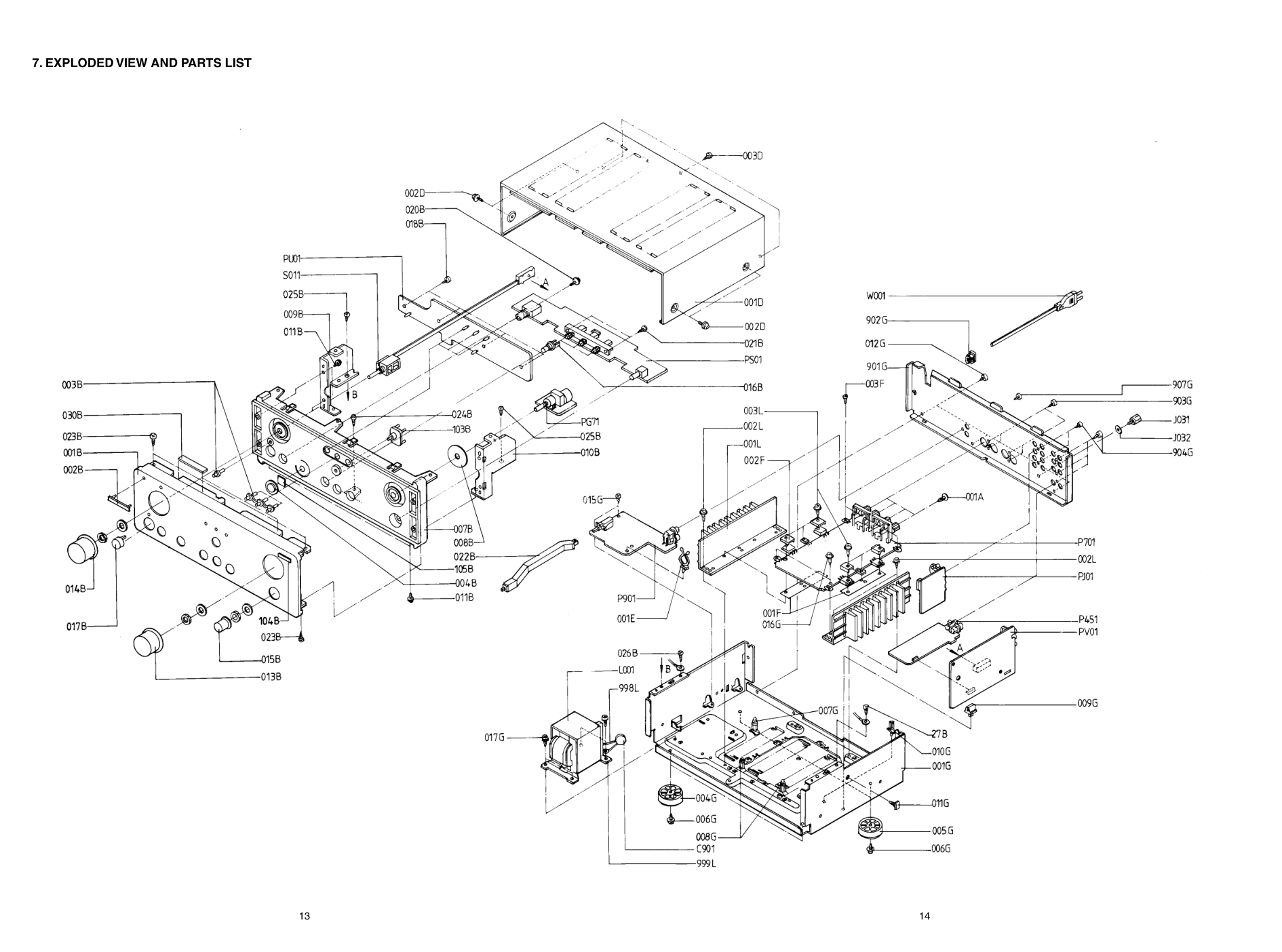 马兰士MARANTZ PM6010OSE音响电路图-9 马兰士MARANTZ PM6010OSE音响电路图-9