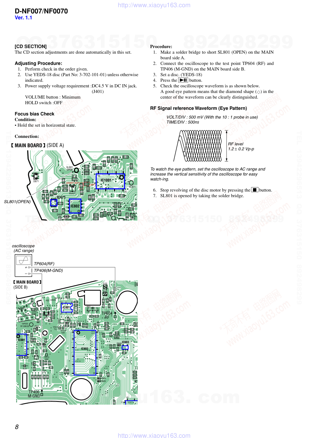 索尼SONY D-NF0070音响电路图-7 索尼SONY D-NF0070音响电路图-7