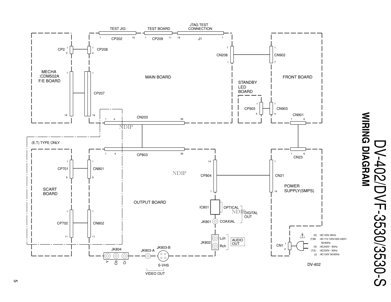 建伍KENWOOD DV-402音响电路原理图-1 建伍KENWOOD DV-402音响电路原理图-1