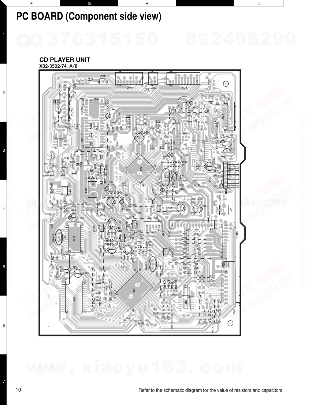 建伍KENWOOD DPF-J9030 CD播放机电路图-9 建伍KENWOOD DPF-J9030 CD播放机电路图-9
