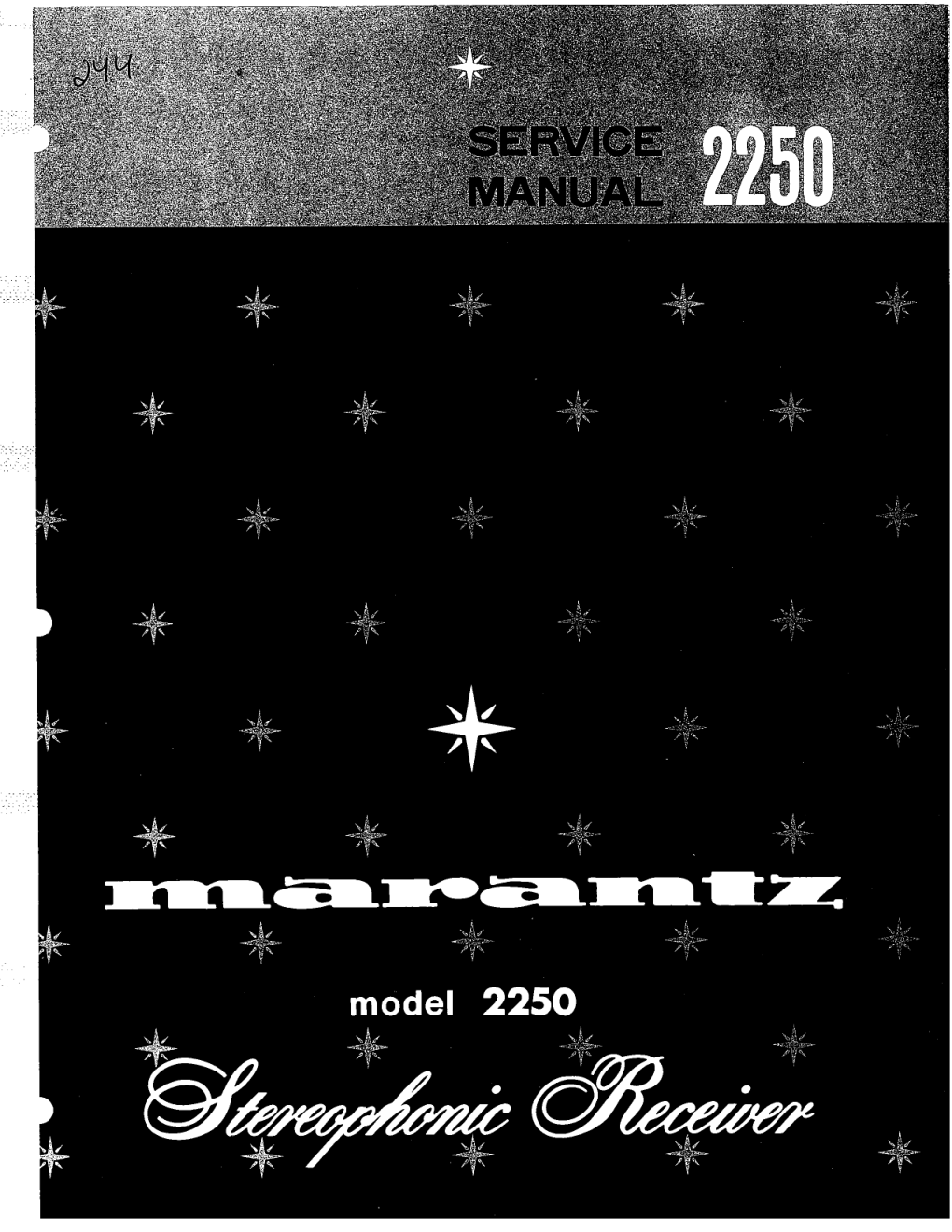 马兰士MARANTZ 2250音响服务手册-0