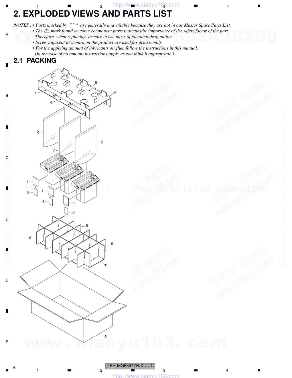 先锋PIONEER DEH-MG6547ZHXUUC电路图-5