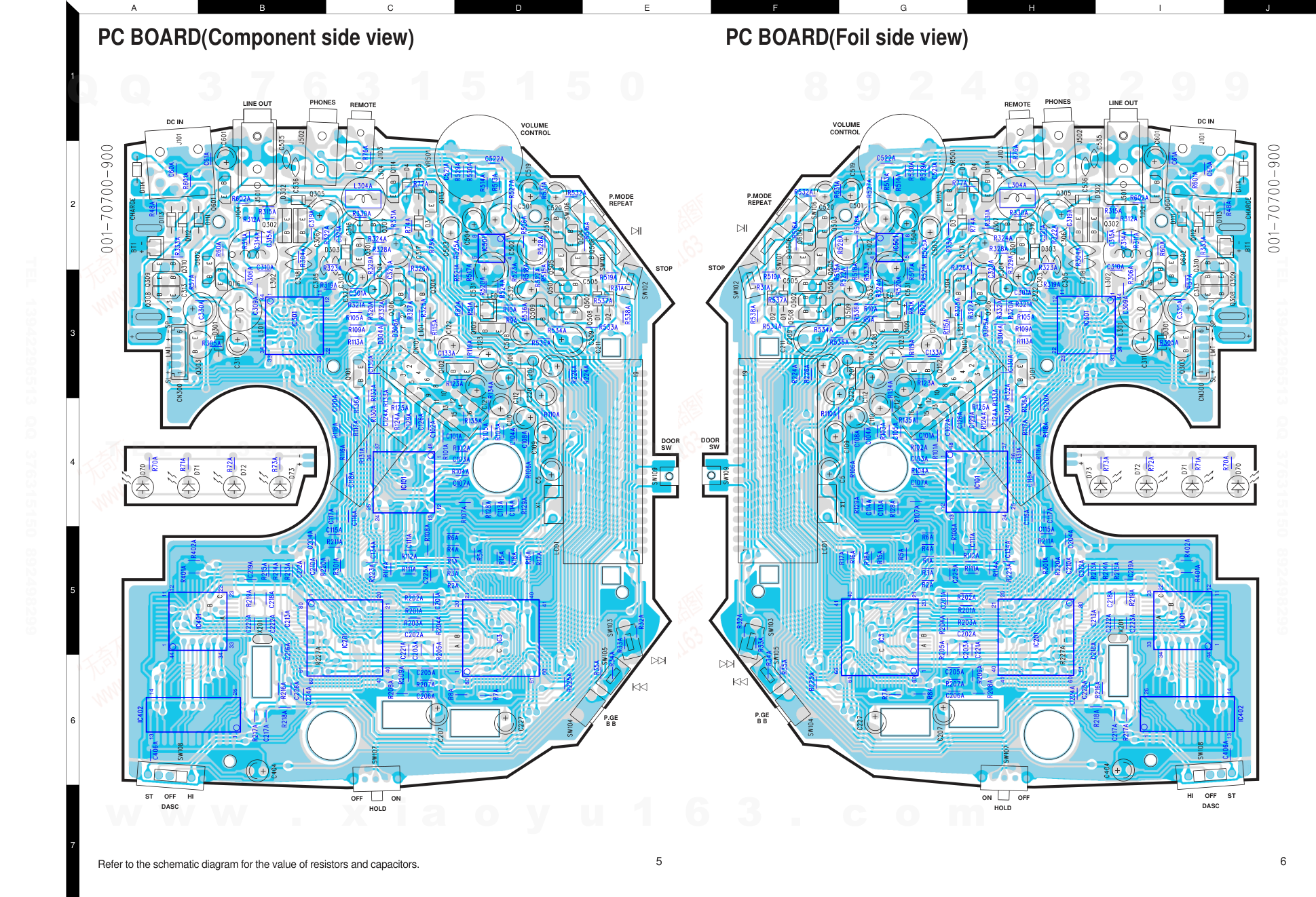 建伍KENWOOD DPC-X802 便携式CD播放机维修手册-4 建伍KENWOOD DPC-X802 便携式CD播放机维修手册-4