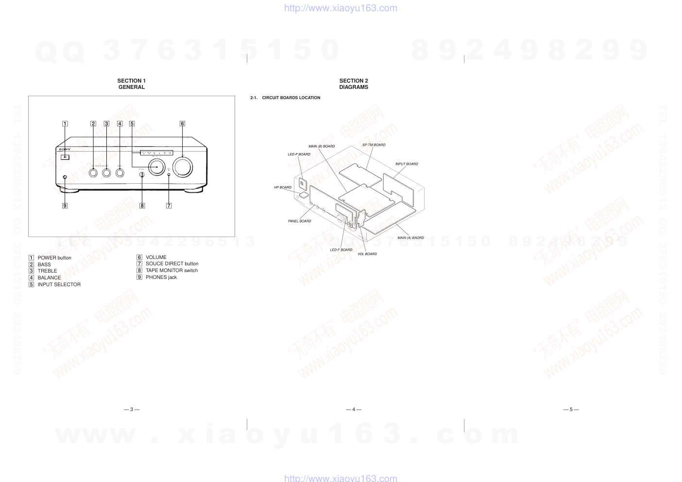 索尼SONY TA-F248E音响电路原理图-2