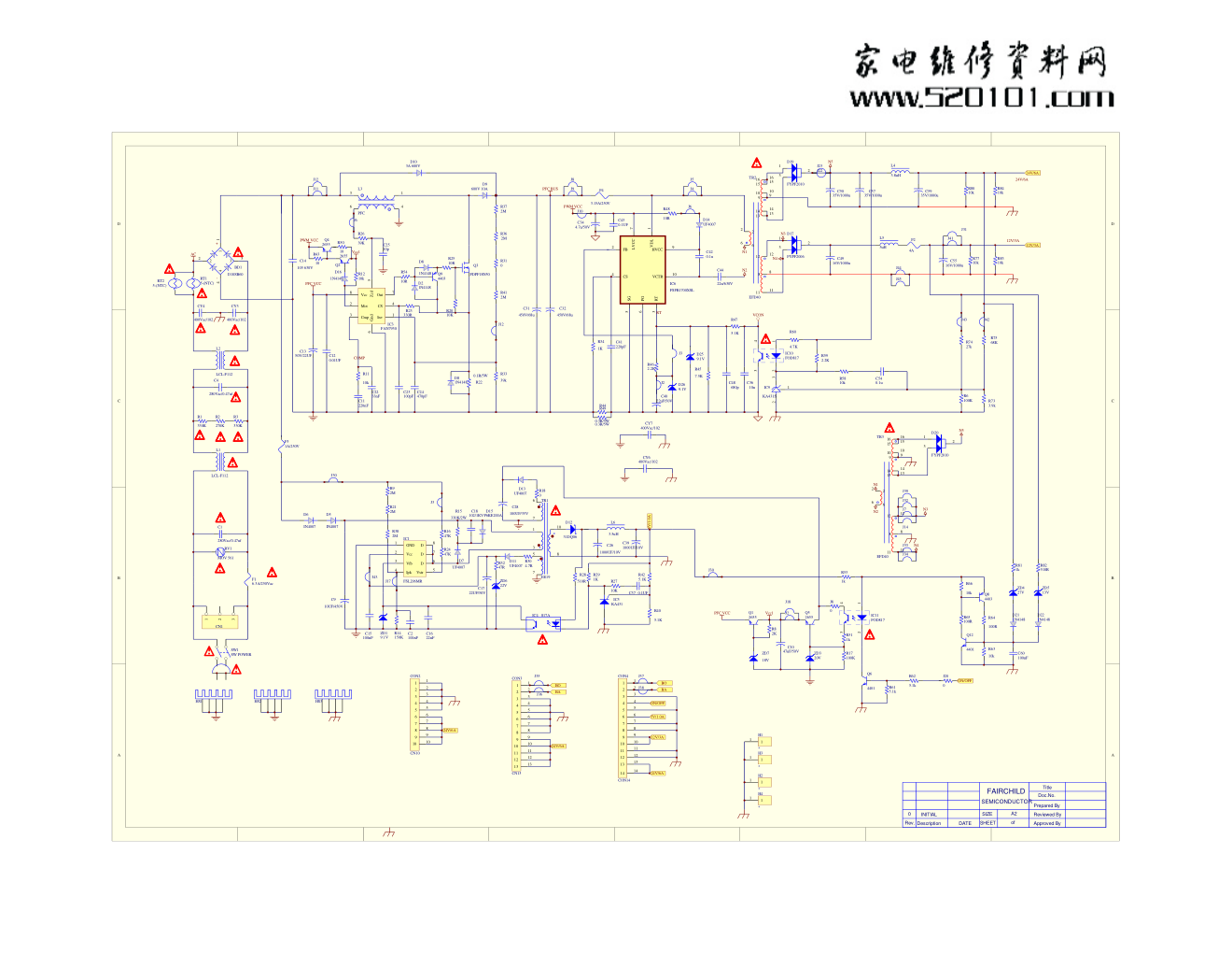 创维168P-P55ELF-00电源板电路图-0 创维168P-P55ELF-00电源板电路图-0
