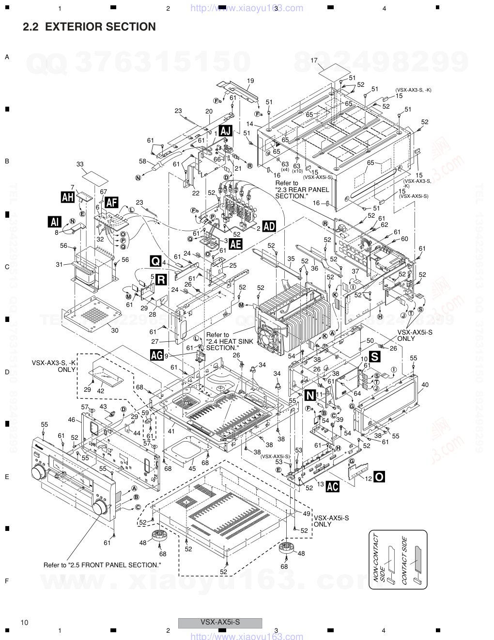 先锋PIONEER VSX-AX3-K电路图-9 先锋PIONEER VSX-AX3-K电路图-9
