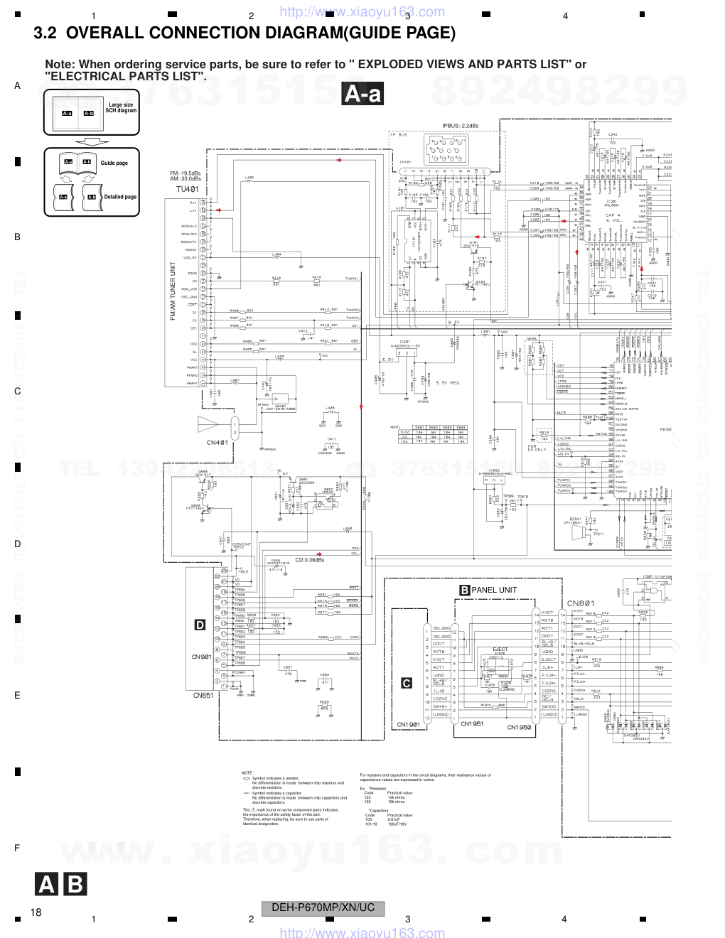 先锋PIONEER DEH-P6700MPXNUC电路图-3