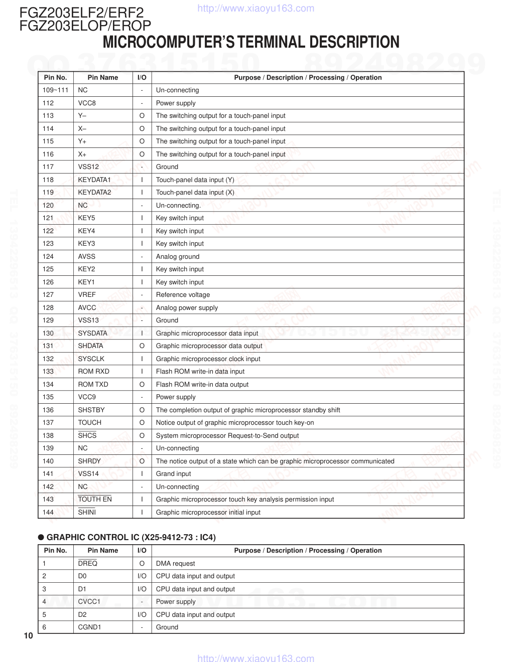 先锋PIONEER FGZ203ELF2音响电路图-9