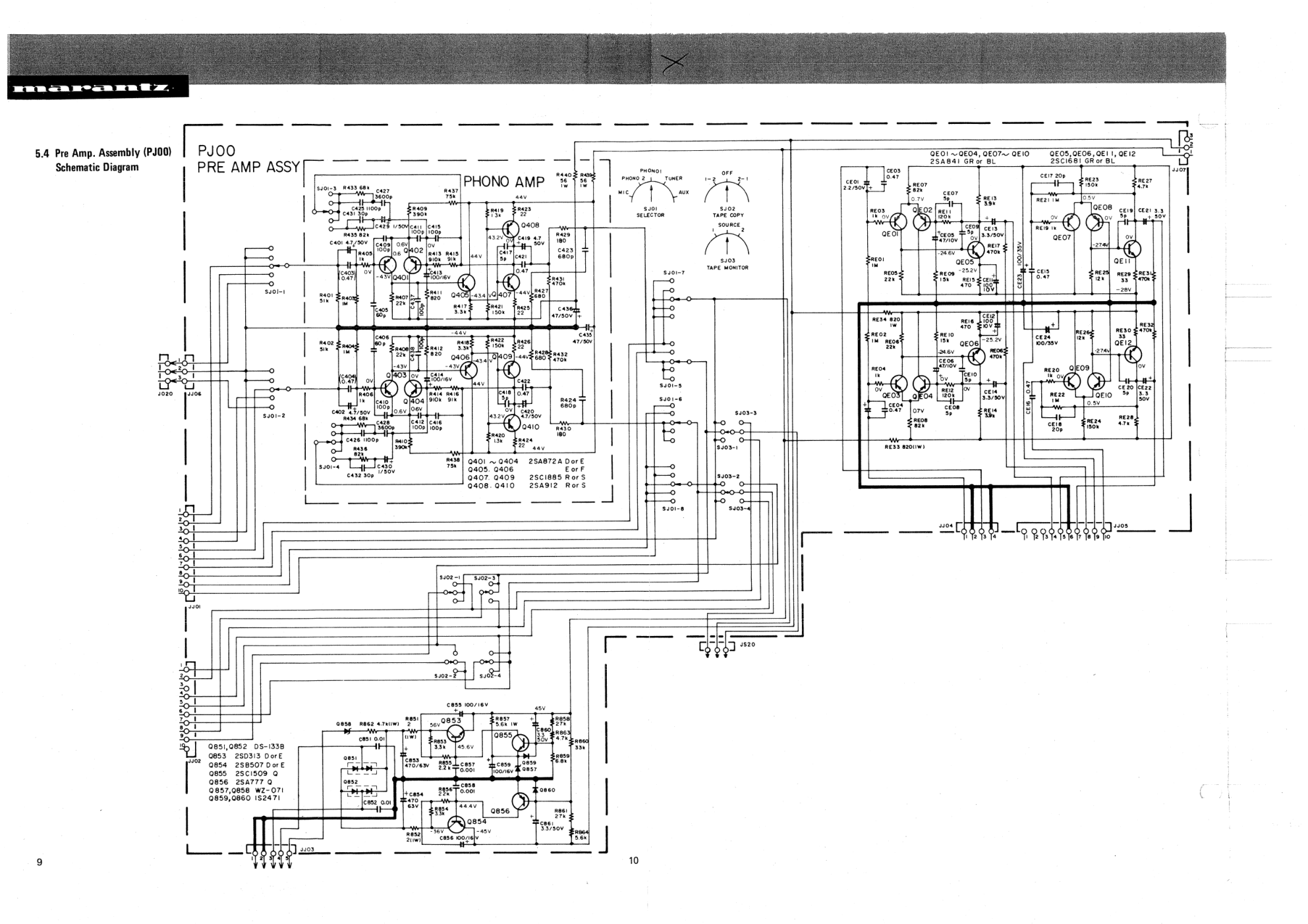 马兰士MARANTZ 1180DC音响服务手册-9 马兰士MARANTZ 1180DC音响服务手册-9