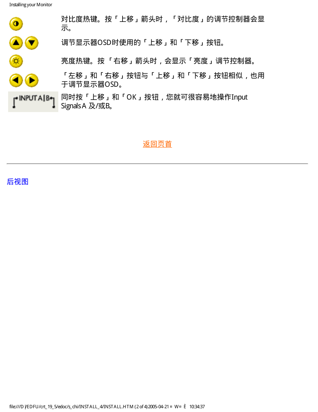 飞利浦109P4029显示器说明书-9 飞利浦109P4029显示器说明书-9