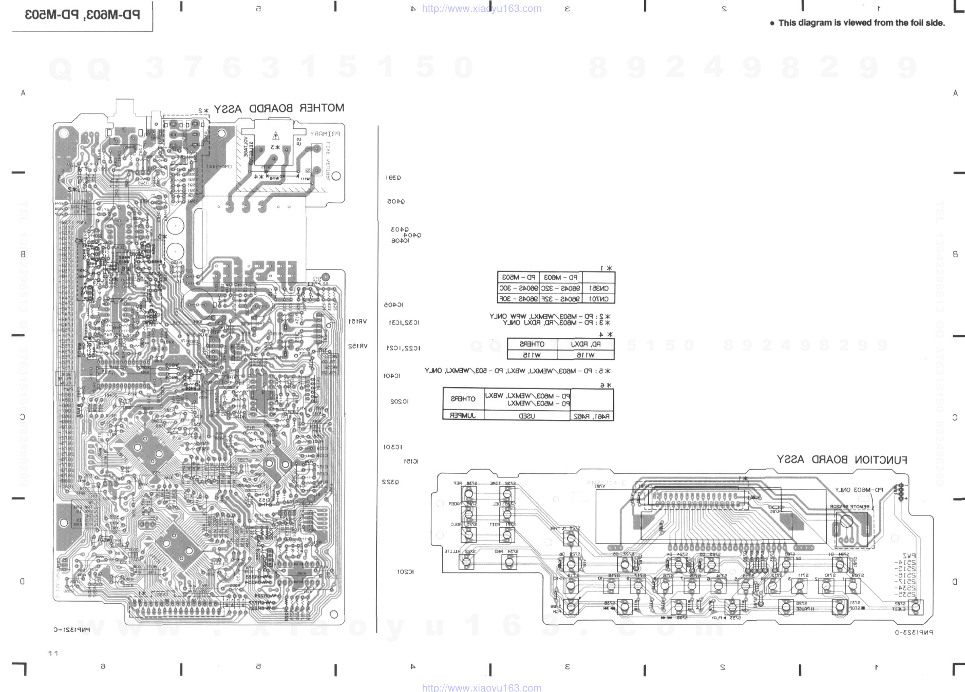 先锋PIONEER PD-M603音响电路图-7 先锋PIONEER PD-M603音响电路图-7
