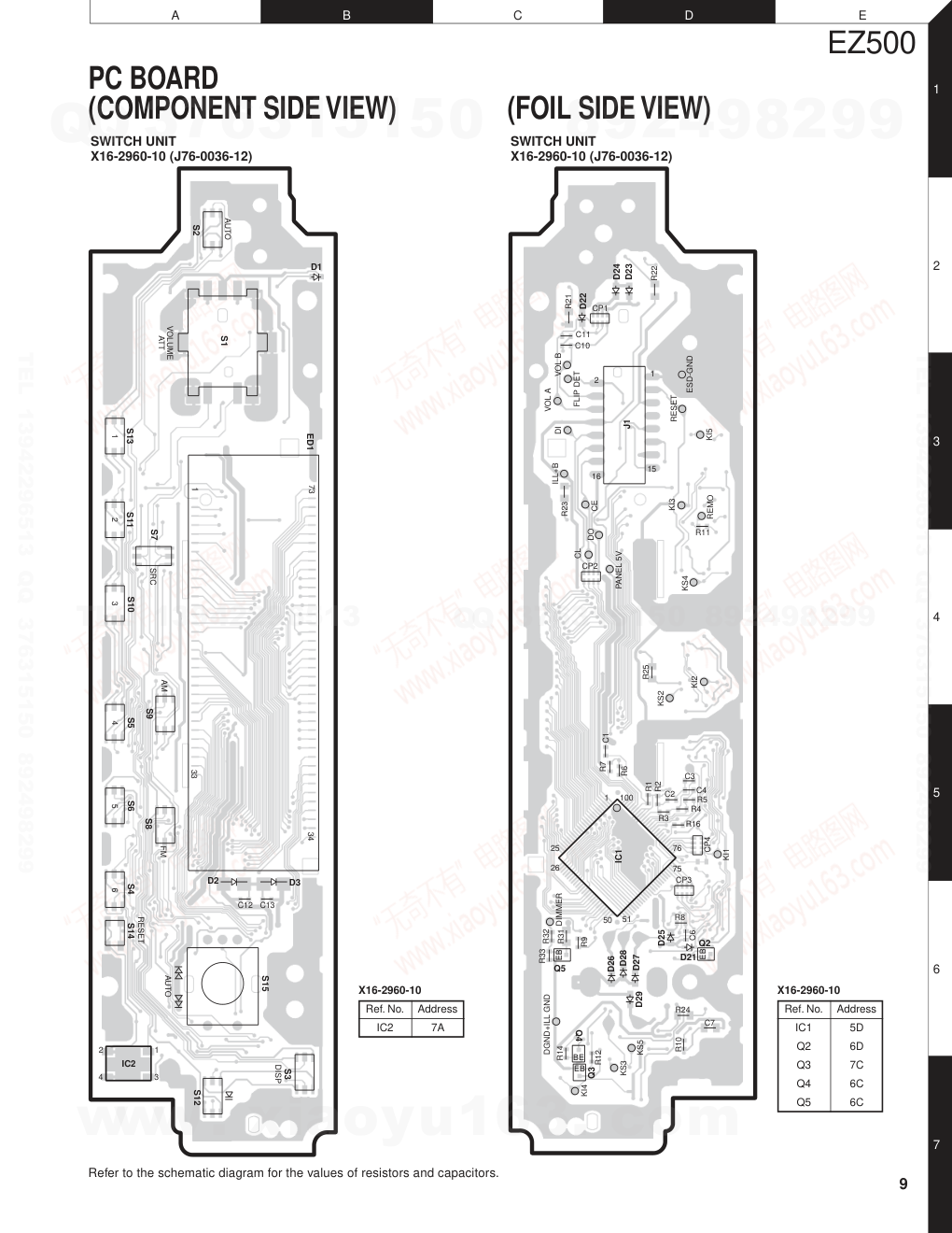 建伍KENWOOD EZ-500 CD播放机维修手册-8 建伍KENWOOD EZ-500 CD播放机维修手册-8