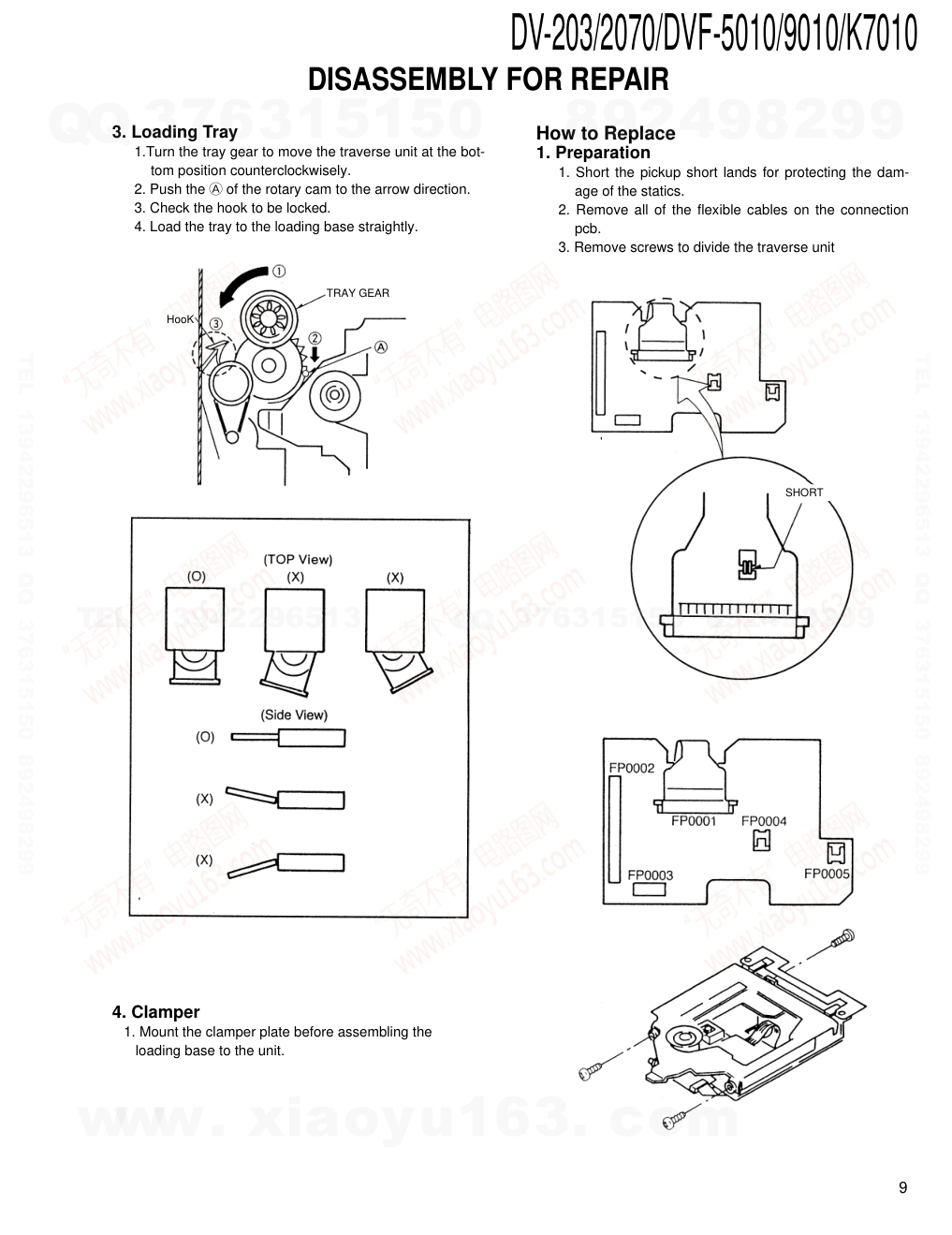 建伍KENWOOD DVF-5010 CDDVD播放机维修手册-8