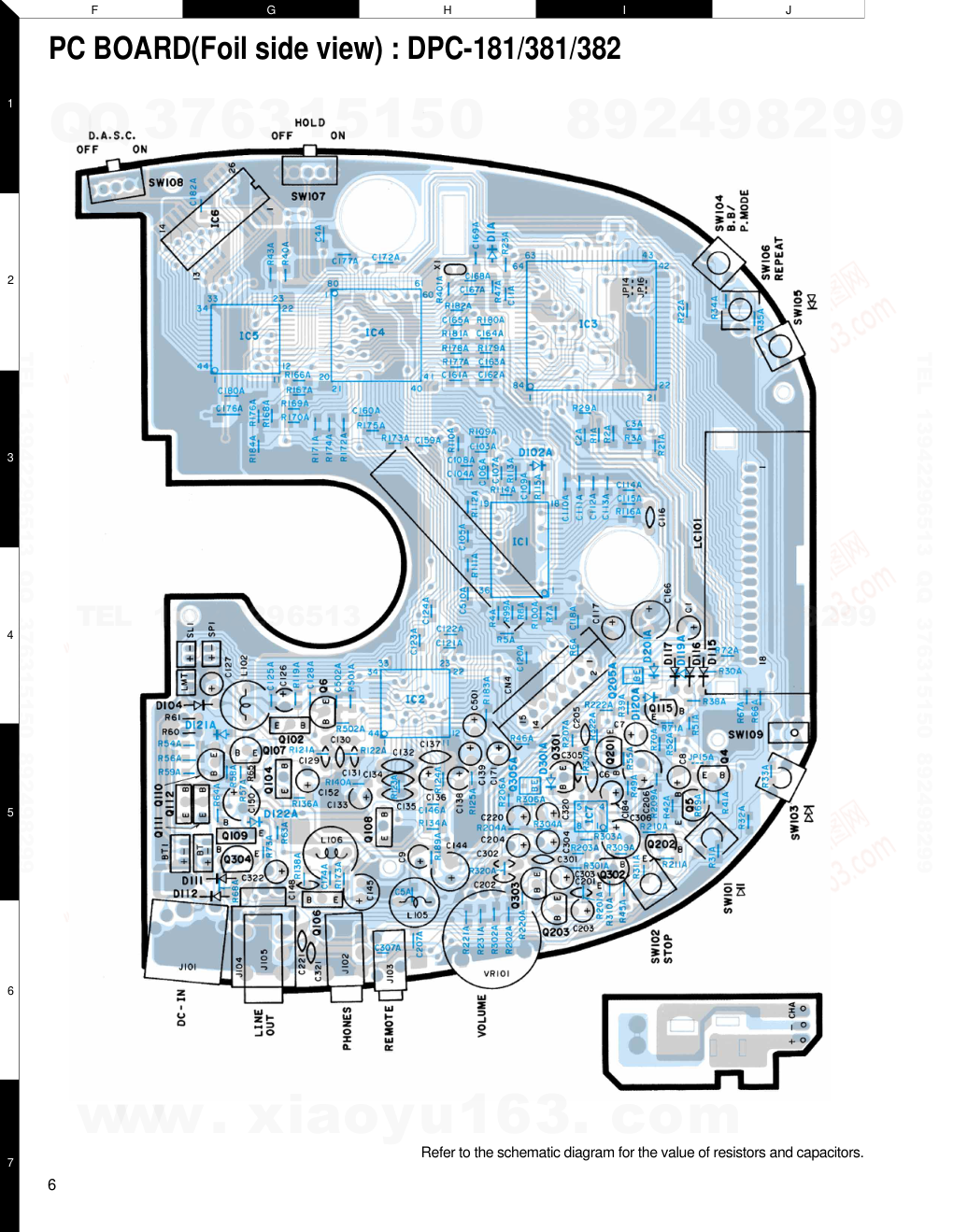 建伍KENWOOD DPC-383 便携式CD播放机电路图-5
