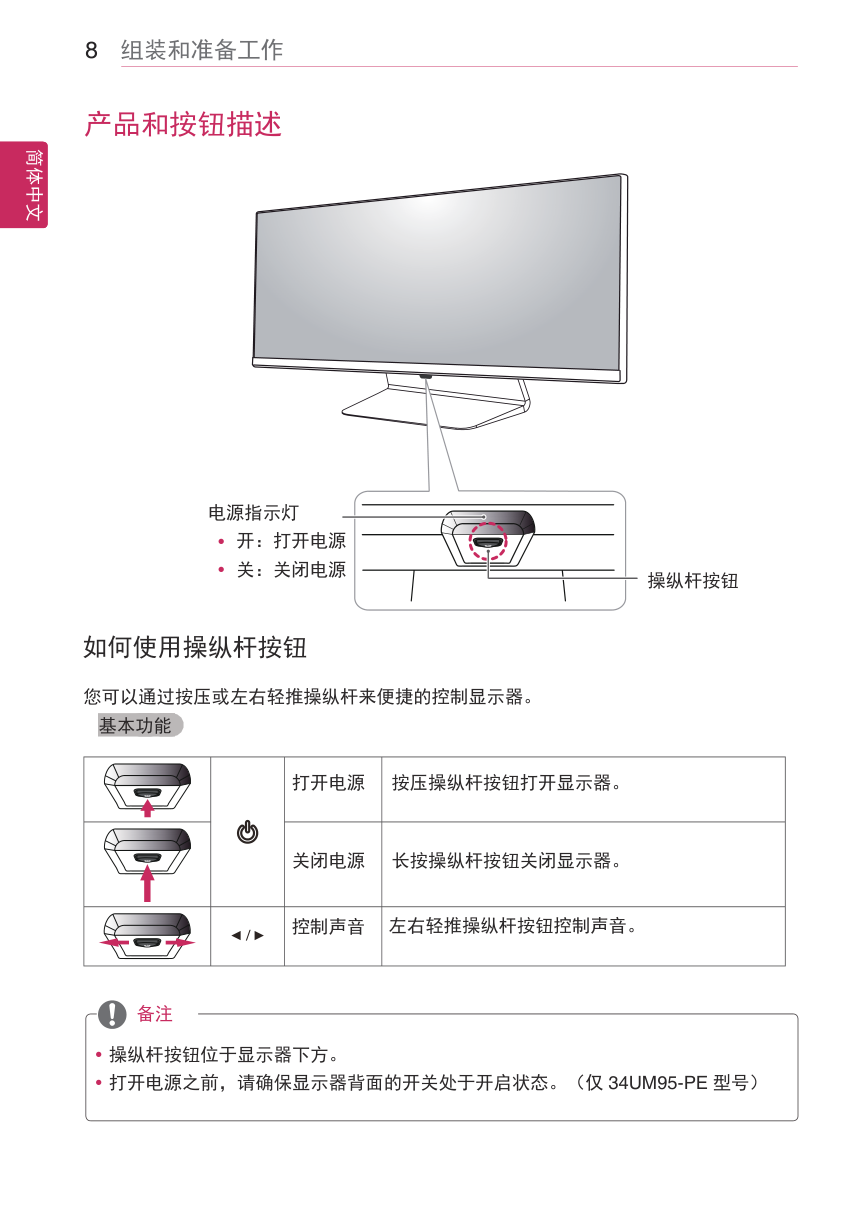 LG 34UM94-PD液晶显示器说明书-7 LG 34UM94-PD液晶显示器说明书-7