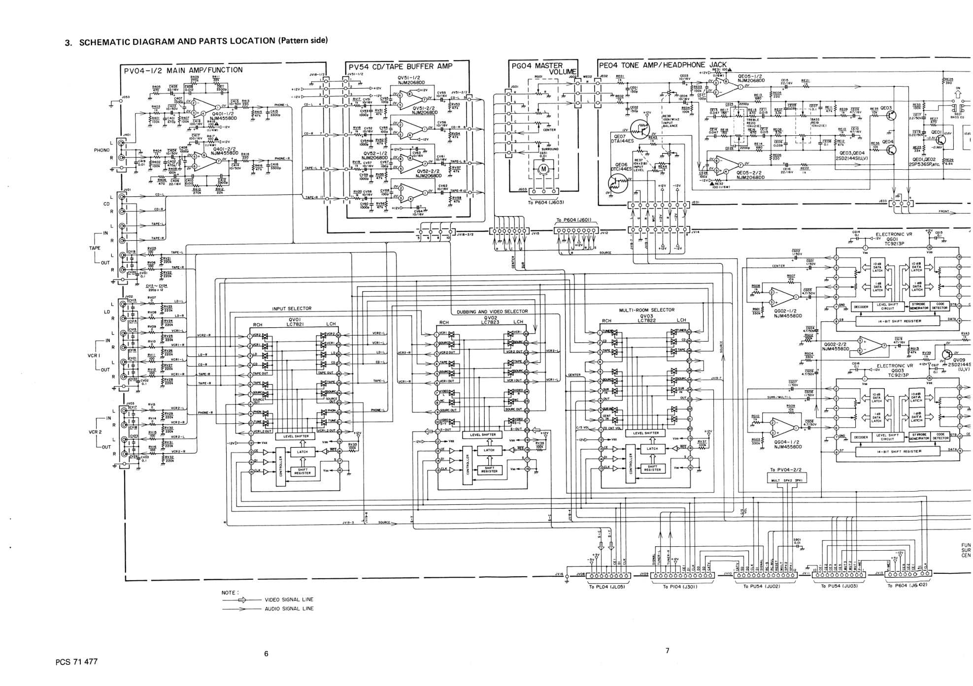 马兰士MARANTZ SR8200B音响电路图-4 马兰士MARANTZ SR8200B音响电路图-4