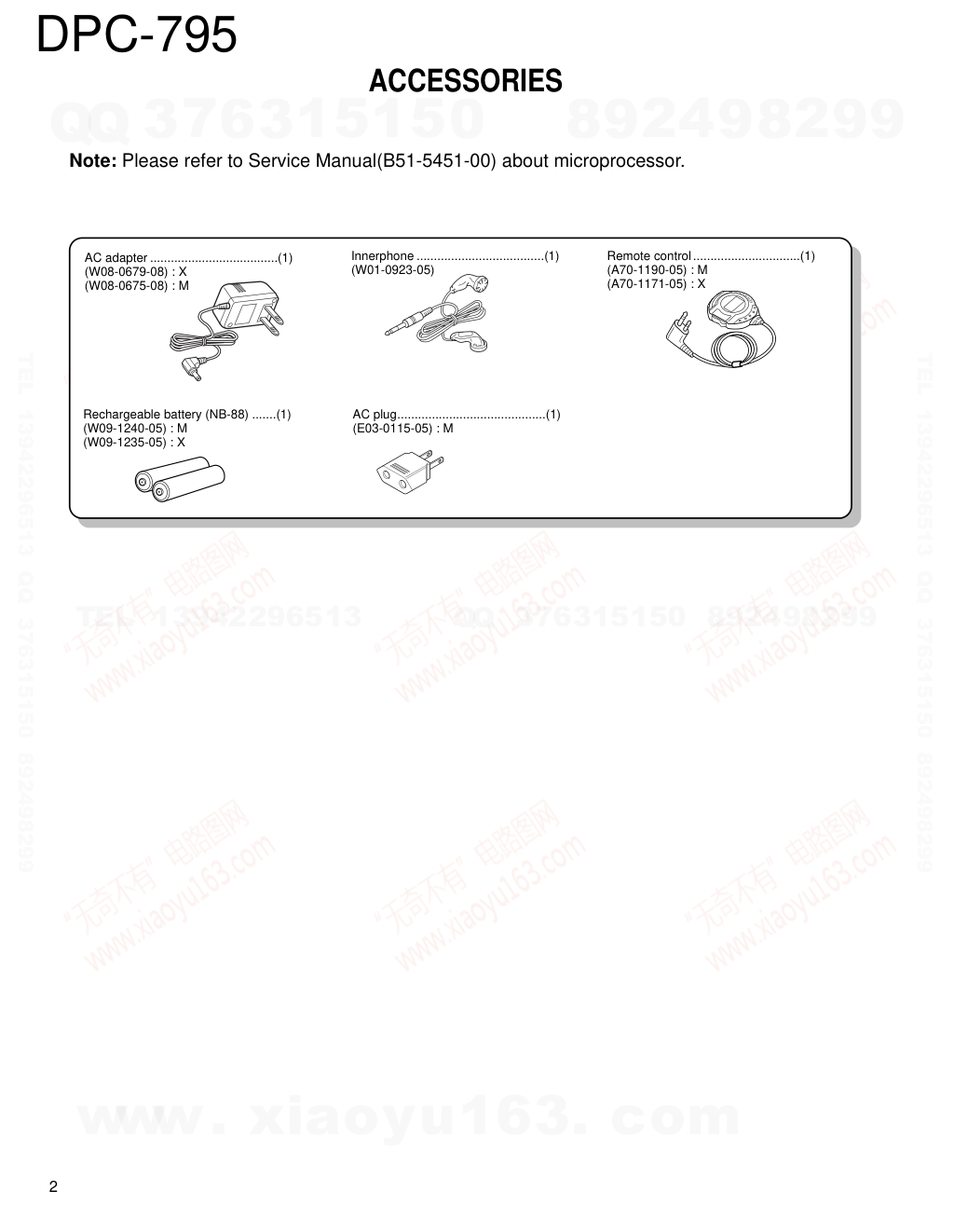 建伍KENWOOD DPC-795 便携式CD播放机电路图-1 建伍KENWOOD DPC-795 便携式CD播放机电路图-1