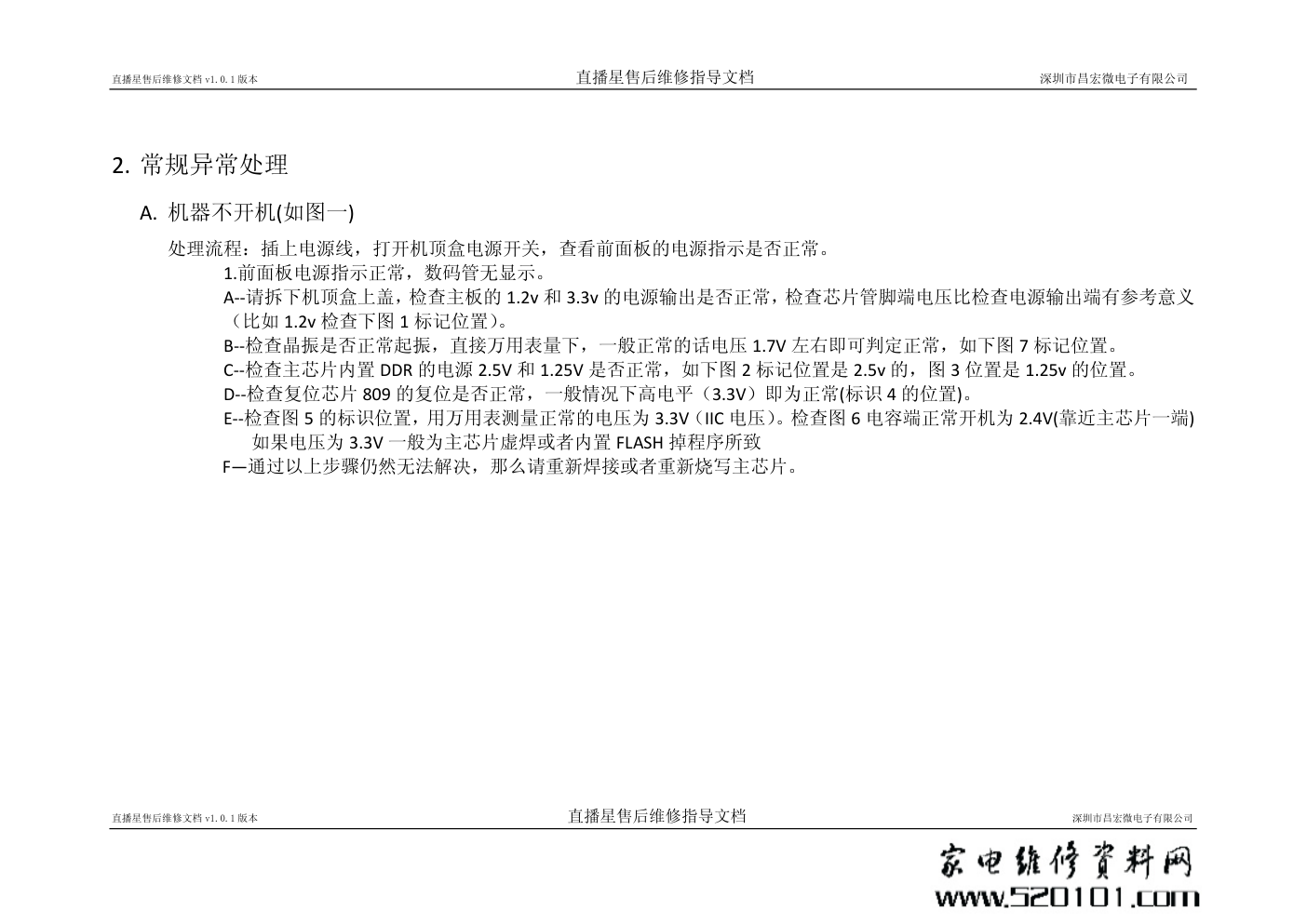 昌宏微电子直播星机顶盒维修指导文档-2