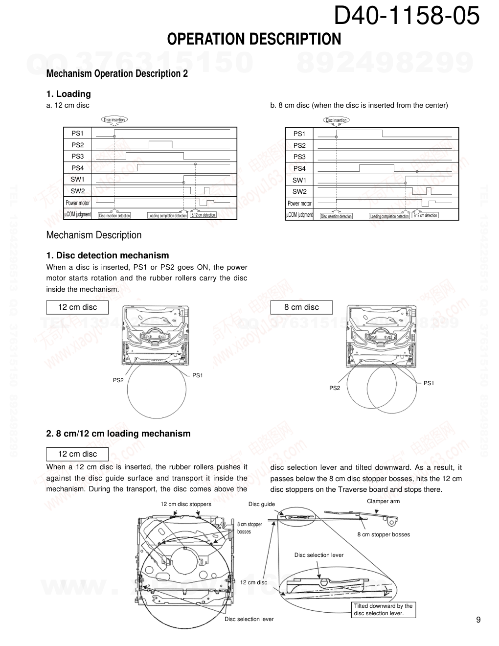 建伍KENWOOD DVD D40-1158-05机芯电路图-8
