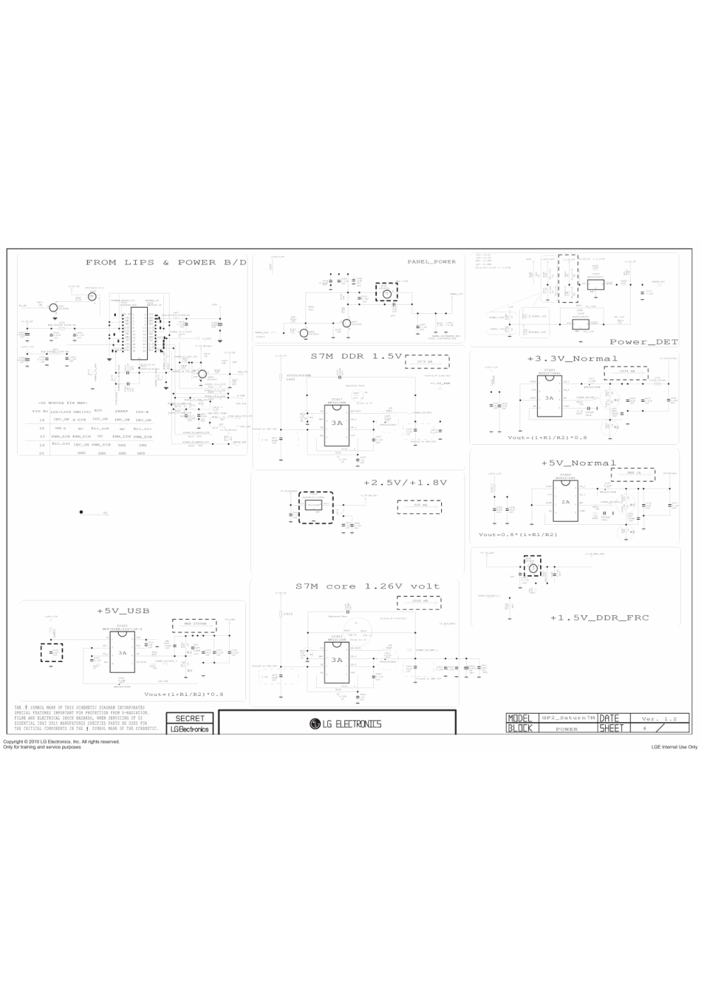 LG 47LE5300-CA液晶电视电路图-3 LG 47LE5300-CA液晶电视电路图-3