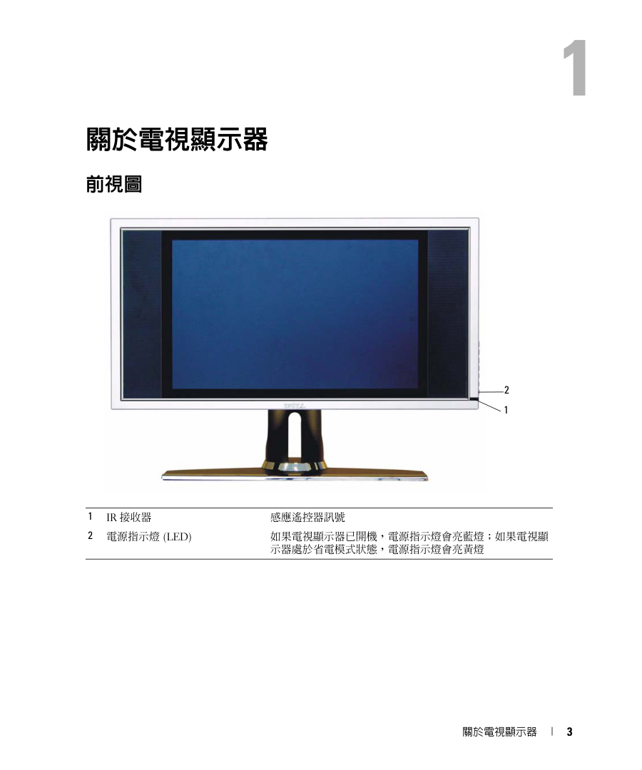戴尔W1900LCD电视显示器用户手册-4 戴尔W1900LCD电视显示器用户手册-4