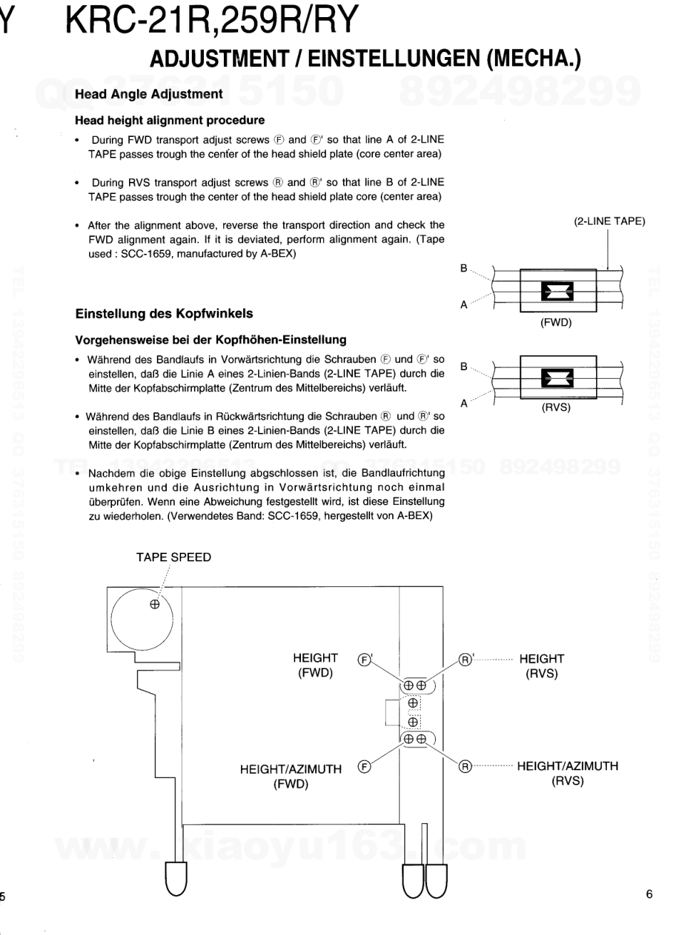 建伍KENWOOD KRC-259R CD影碟播放机电路图-5