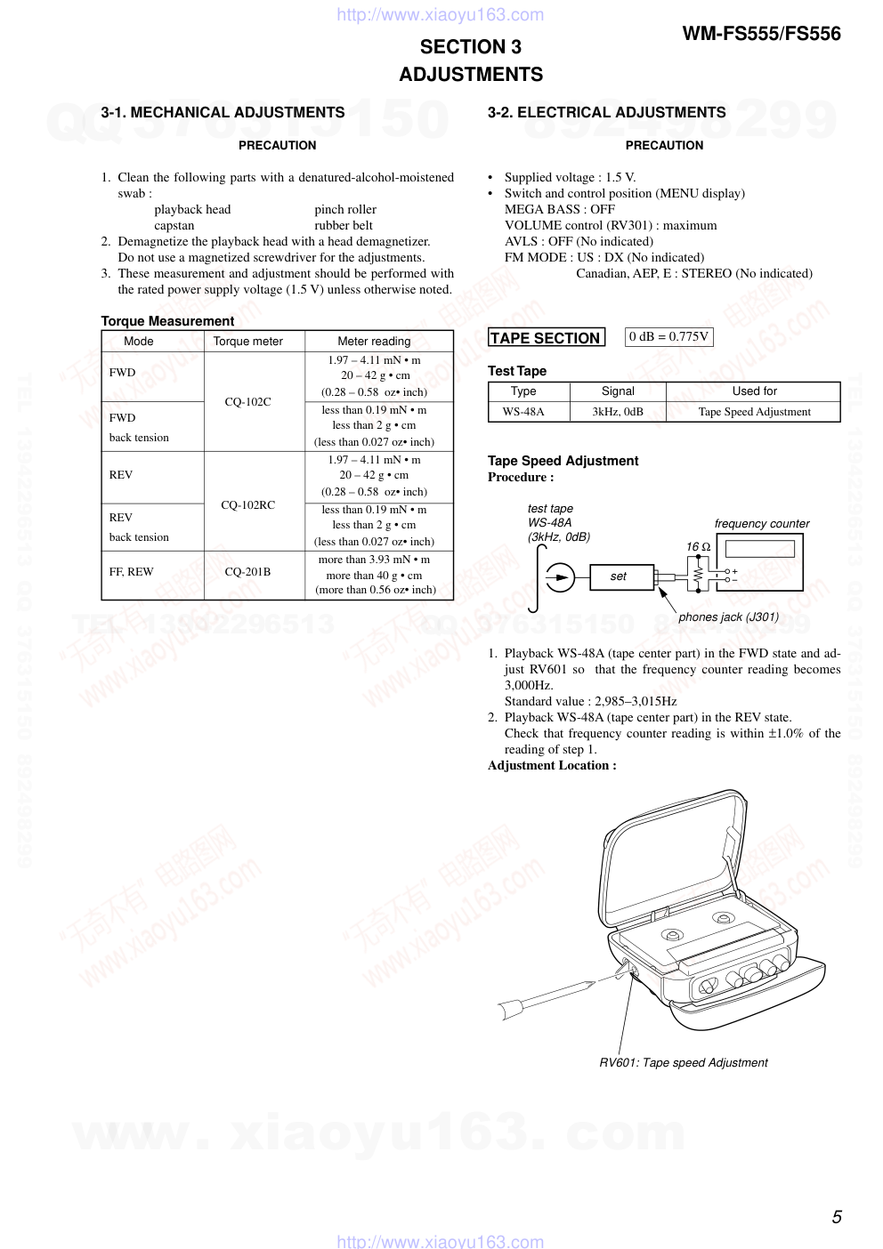 索尼SONY WM-FS556电路图-4 索尼SONY WM-FS556电路图-4