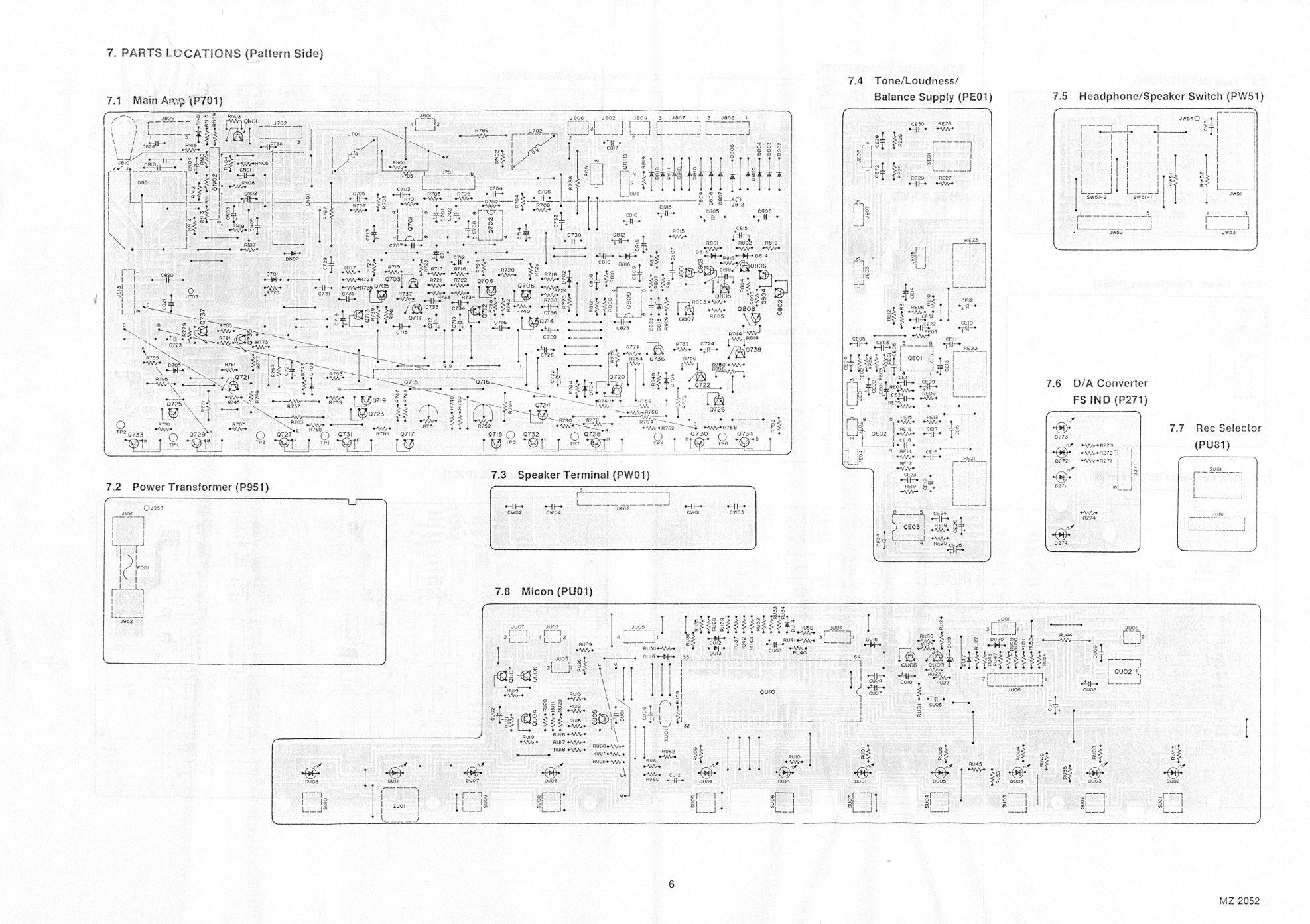 马兰士MARANTZ PM-75音响电路图-8