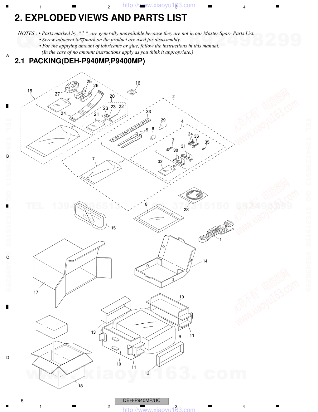 先锋PIONEER DEH-P9400MPUC电路图-5