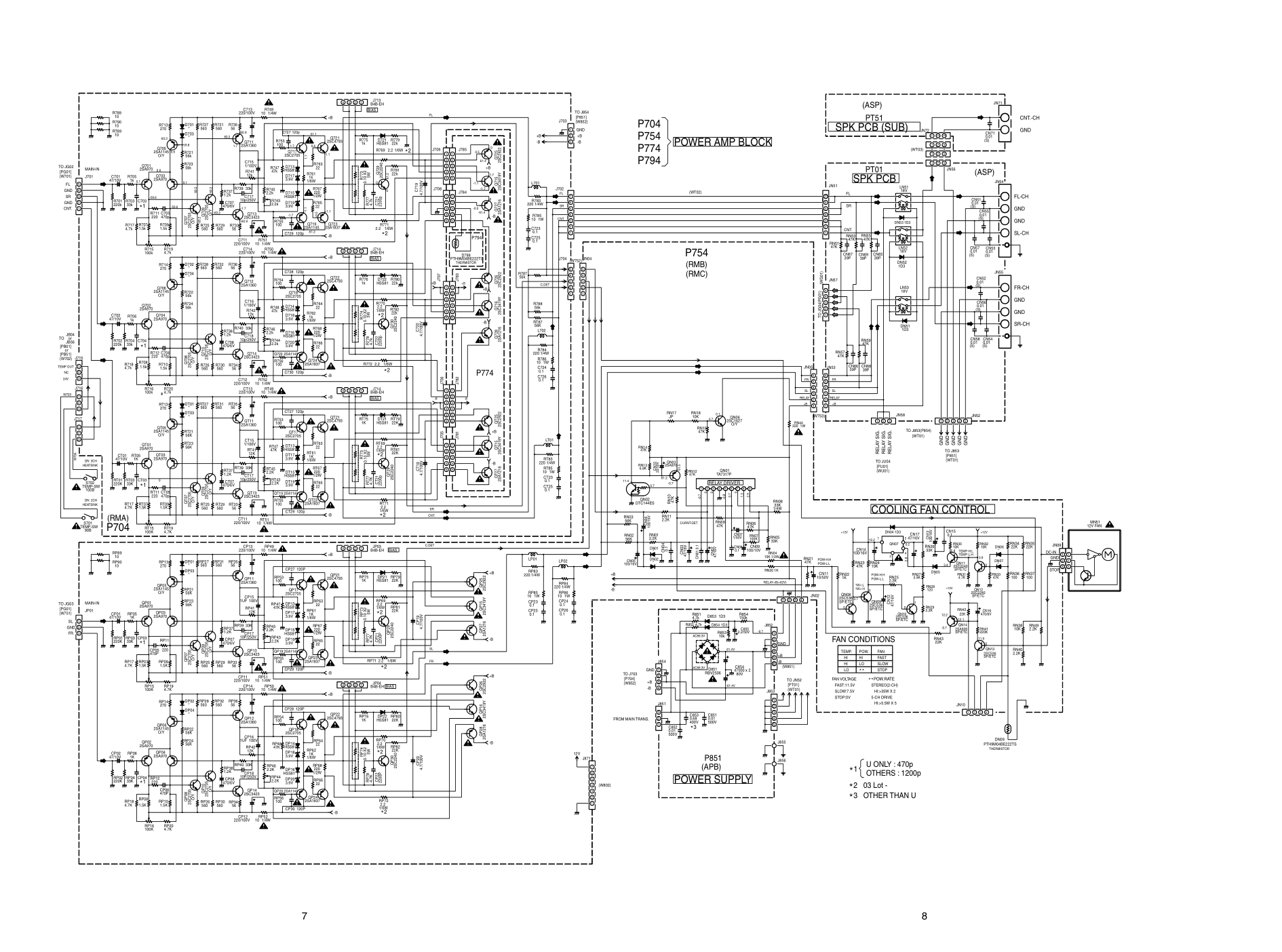 马兰士MARANTZ MM9000U1B音响电路图-5 马兰士MARANTZ MM9000U1B音响电路图-5